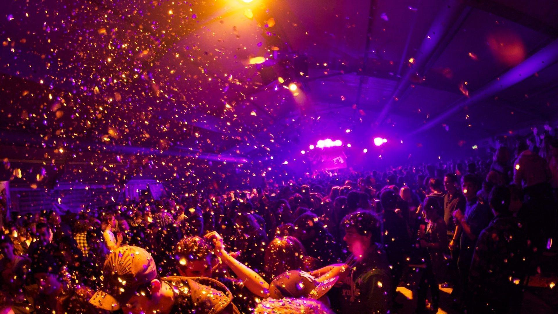 New Year, Party, Celebrations, Confetti, New Year Party
