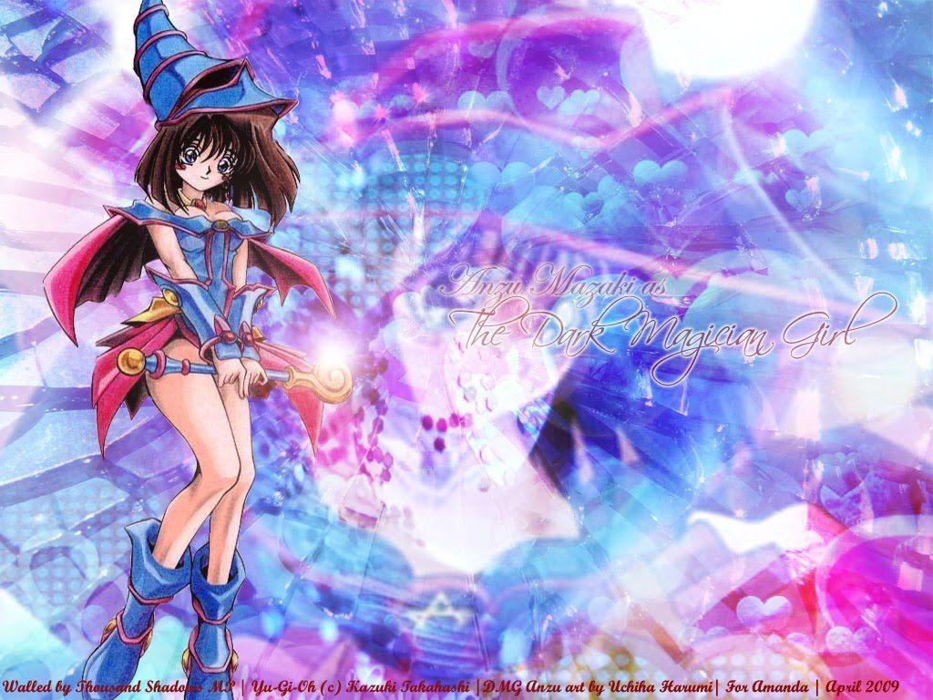 Casual Wallpaper: Anzu as Dark Magician Girl