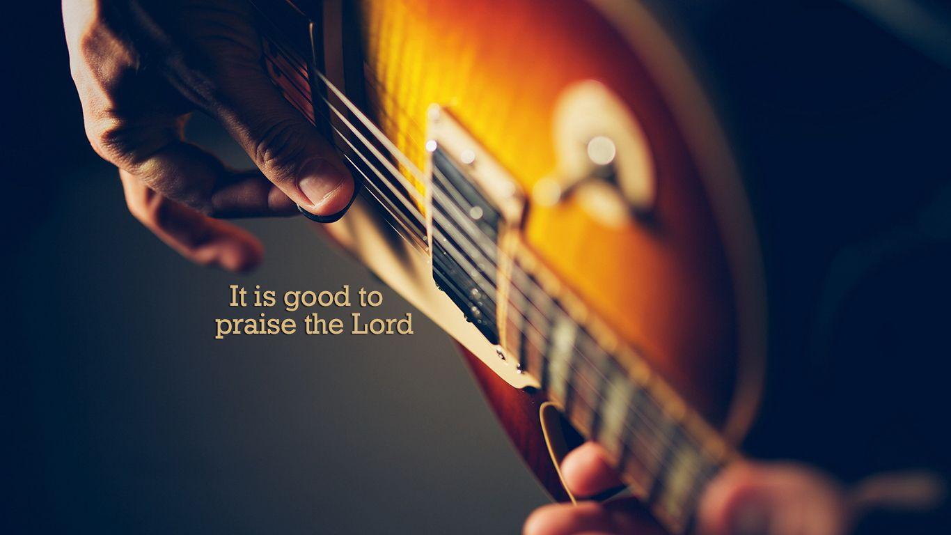 It is Good to Praise!