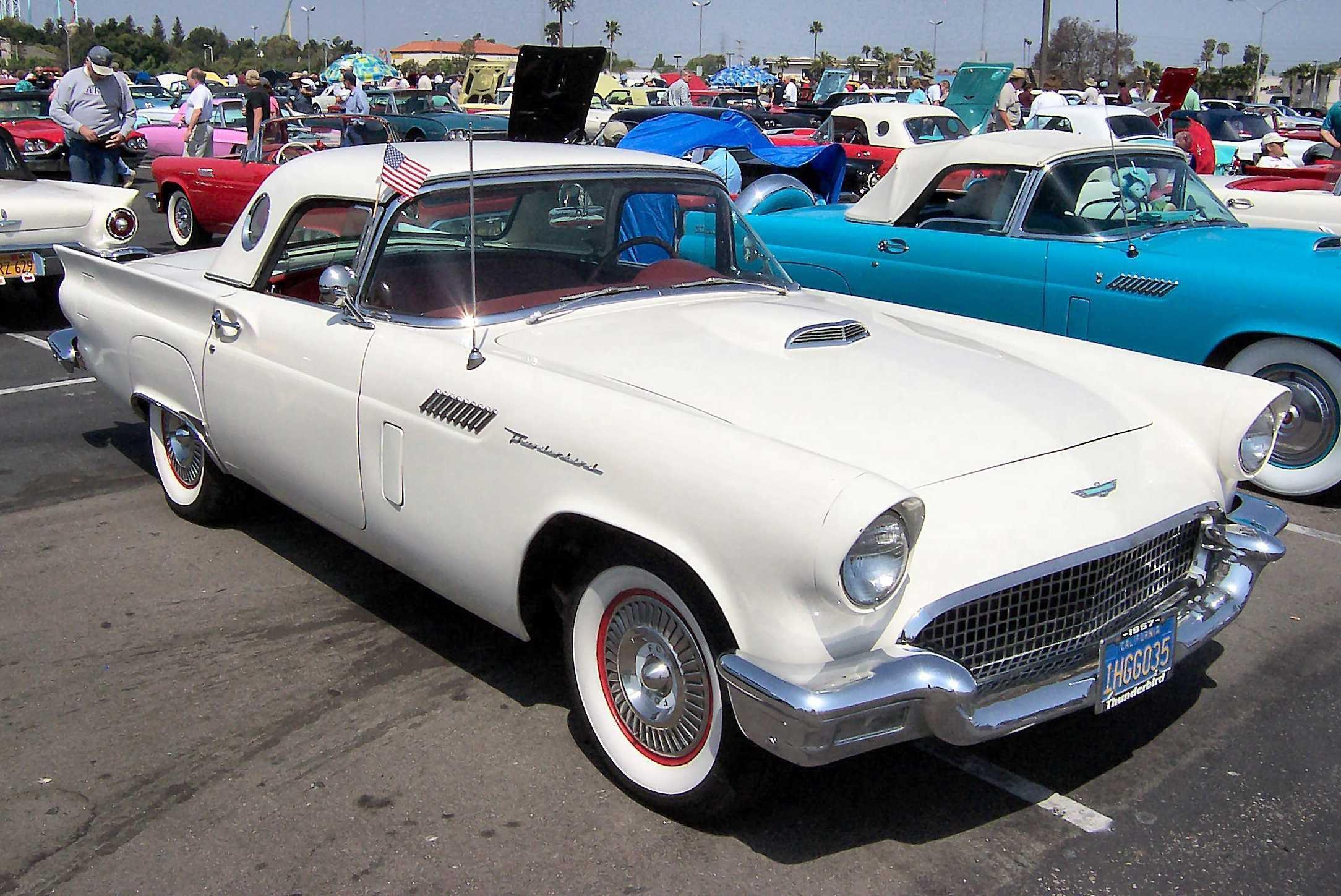 Ford Thunderbird Wallpaper Image Photo Picture Background