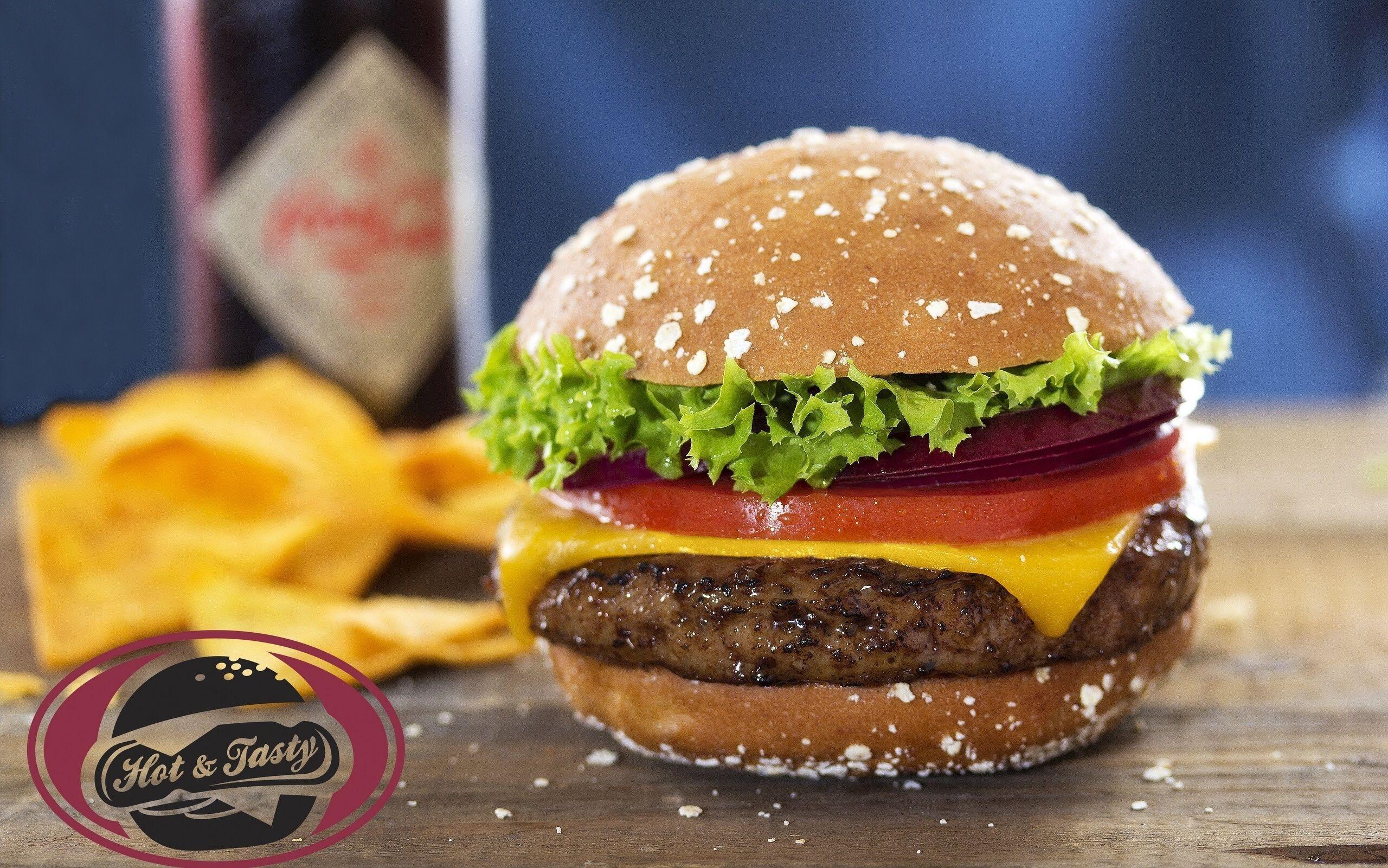 Hamburger fast food wallpaperx1601