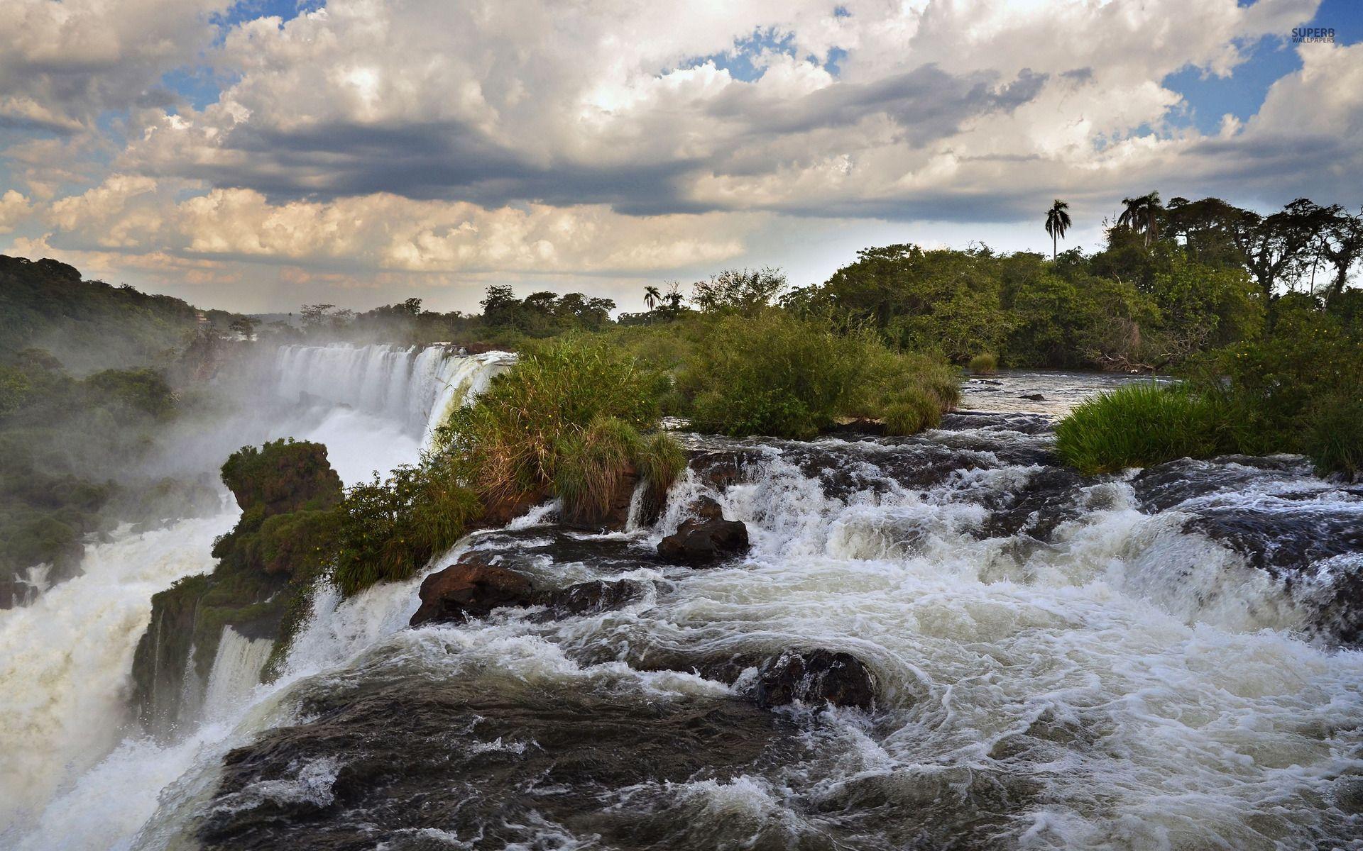 Iguaza Falls South America wallpapers