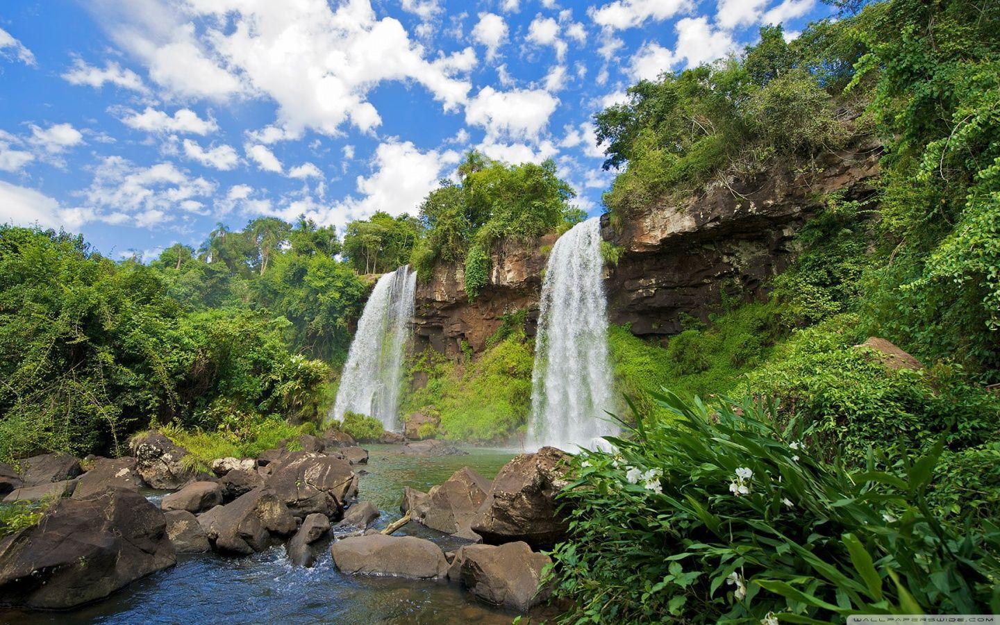 Iguazu Falls Argentina HD desktop wallpapers : Widescreen : High