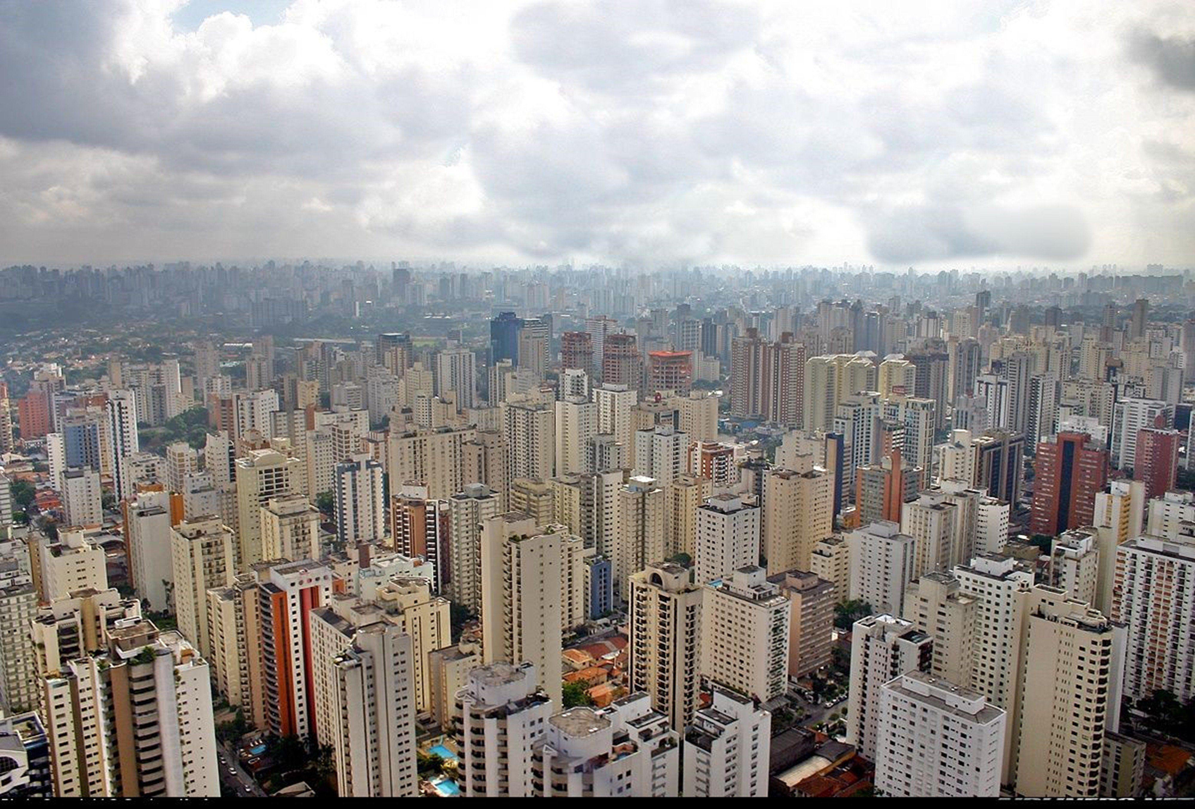 Sao paulo city Megapole south america Brazil buildings wallpapers
