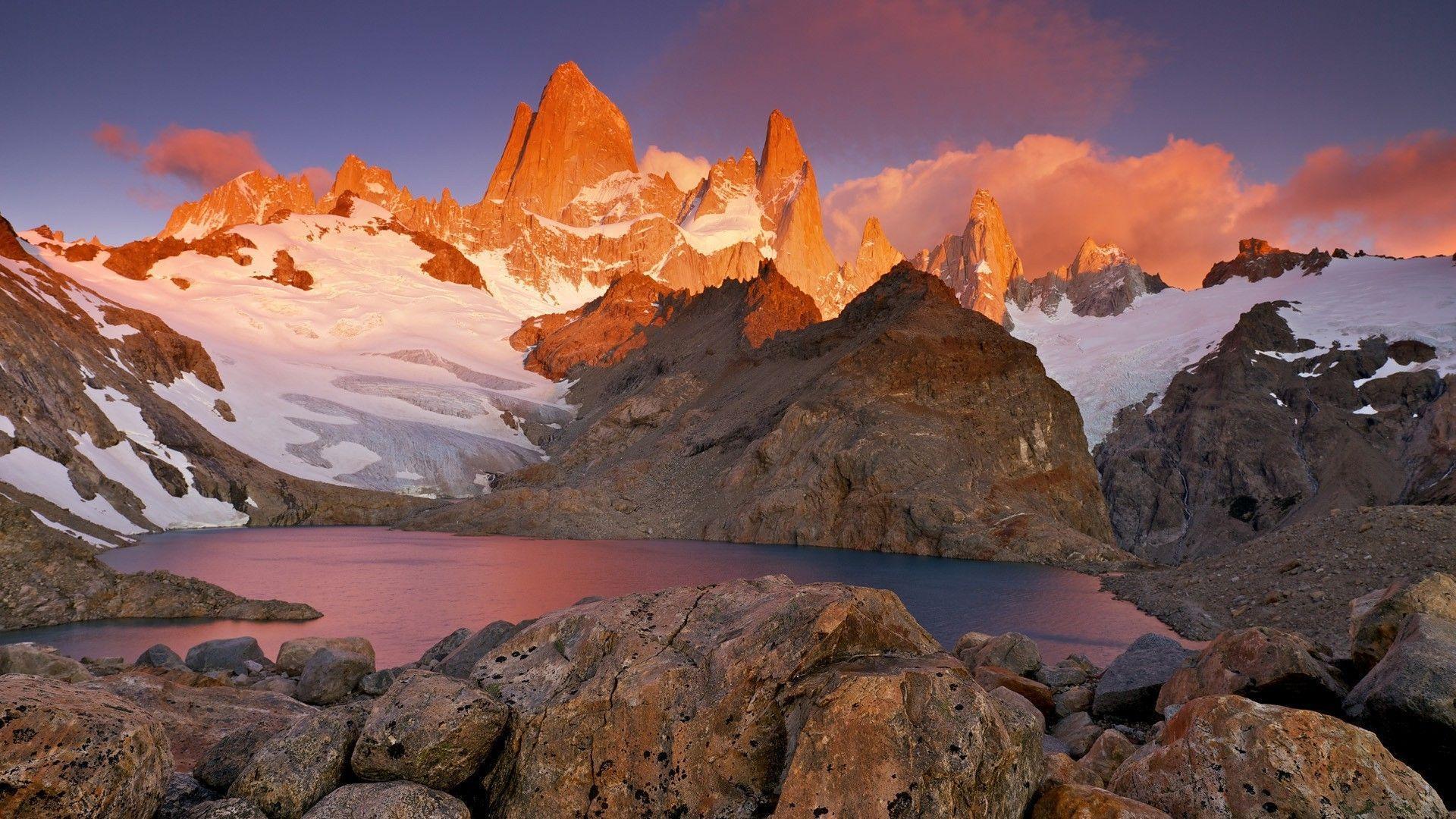 nature, Landscape, Mountain, Snow, Rock, Chile, South America