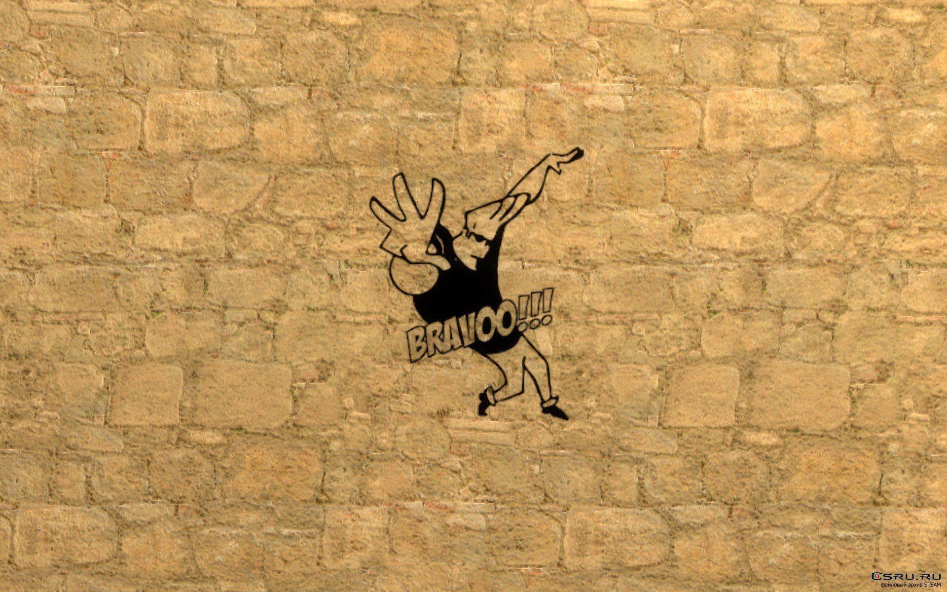 Johnny Bravo on the wall wallpaper and image