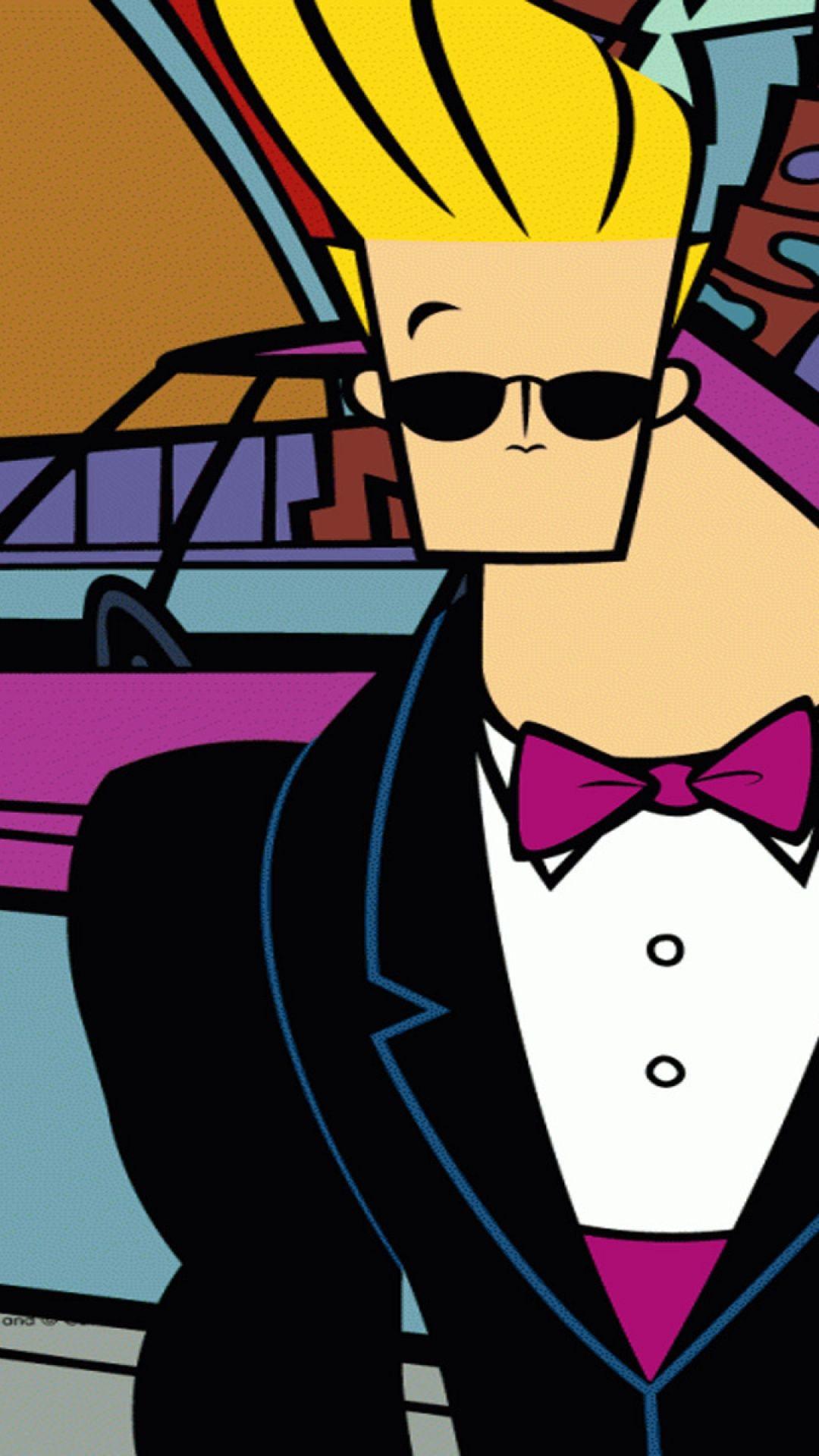 Johnny Bravo iPhone Wallpaper