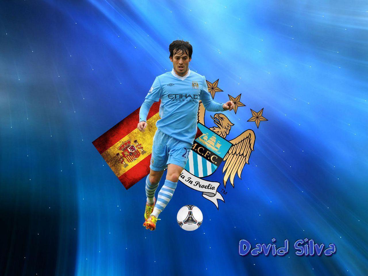 david silva man city wallpaper, Football Picture and Photo