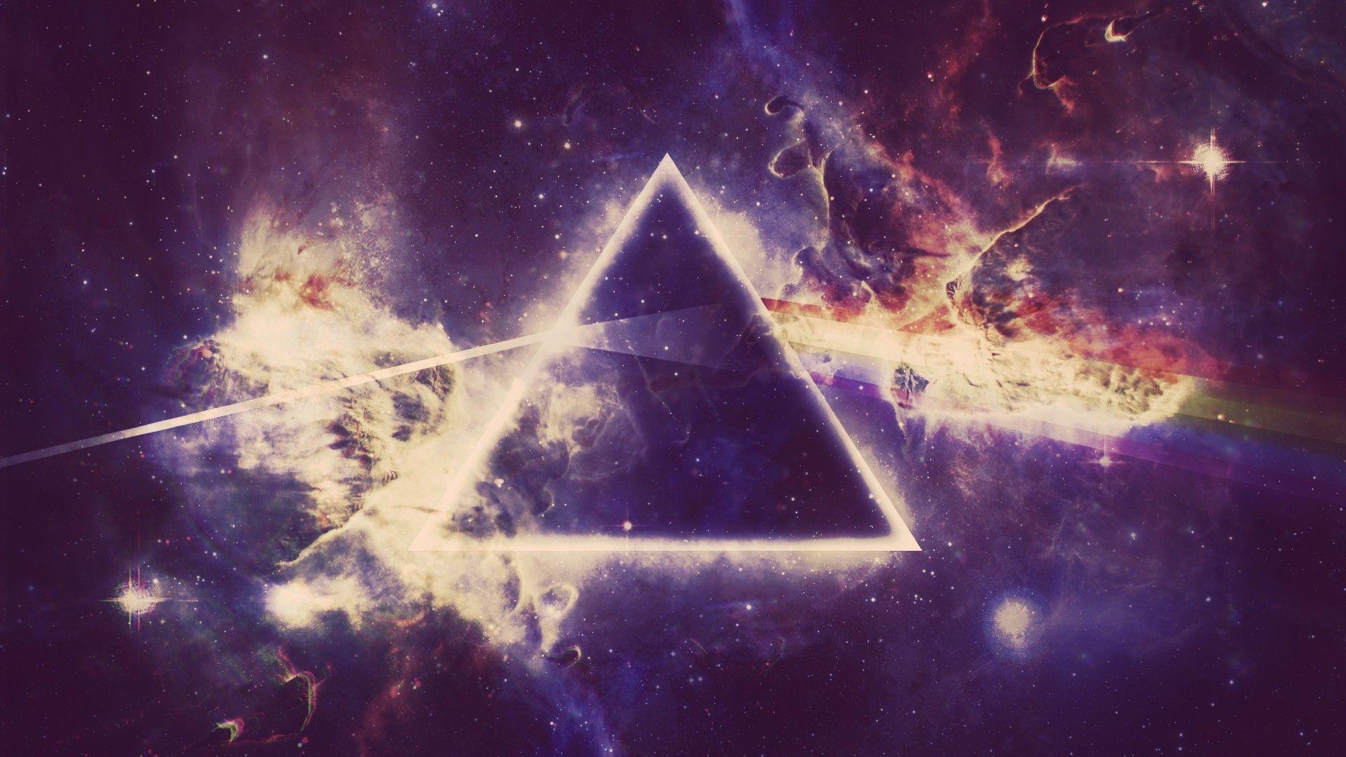 Space Prism 1920×1080 Wallpaper