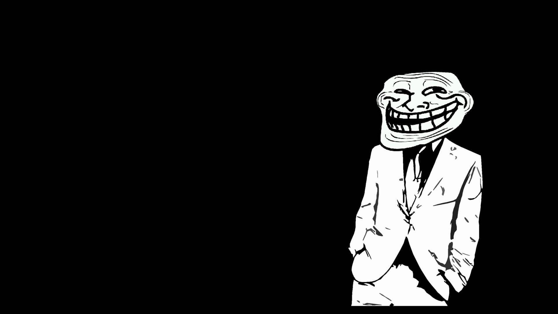 Troll Face, laugh, meme, HD wallpaper