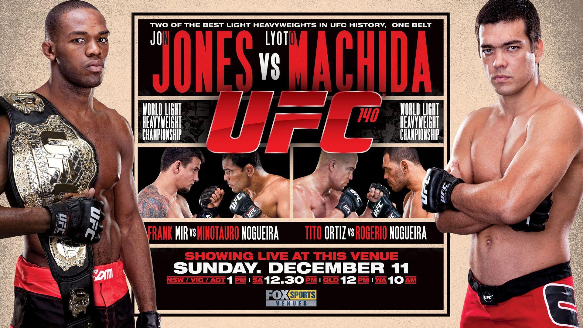 UFC Jon Jones Vs Lyoto Machida 1920x1080 HD UFC