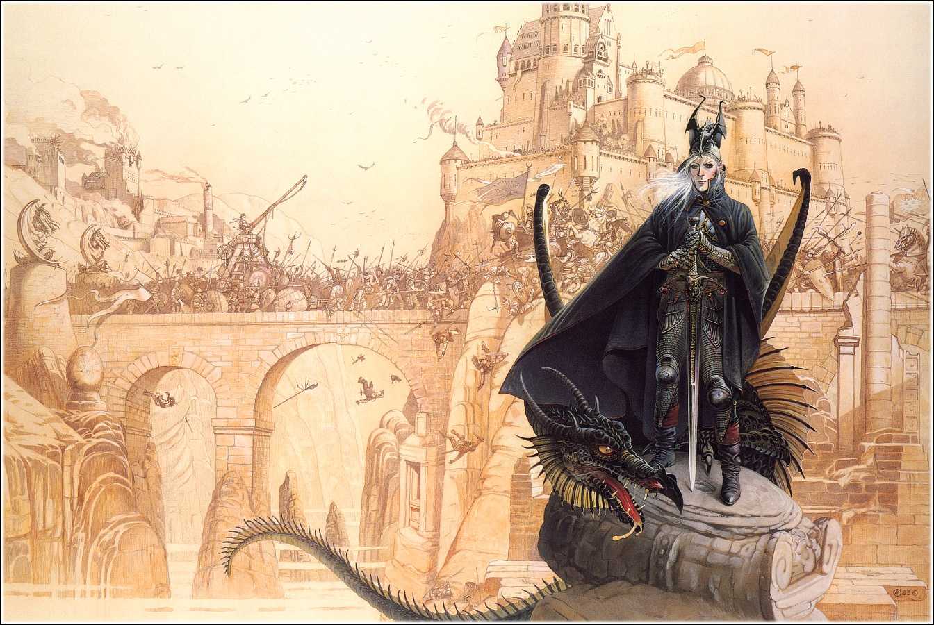 best image about Rodney Matthews. The golden