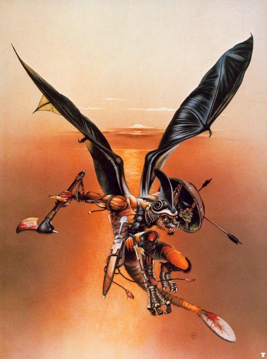 chris achilleos warofthewingmen «Fantasy art series «Fantasy