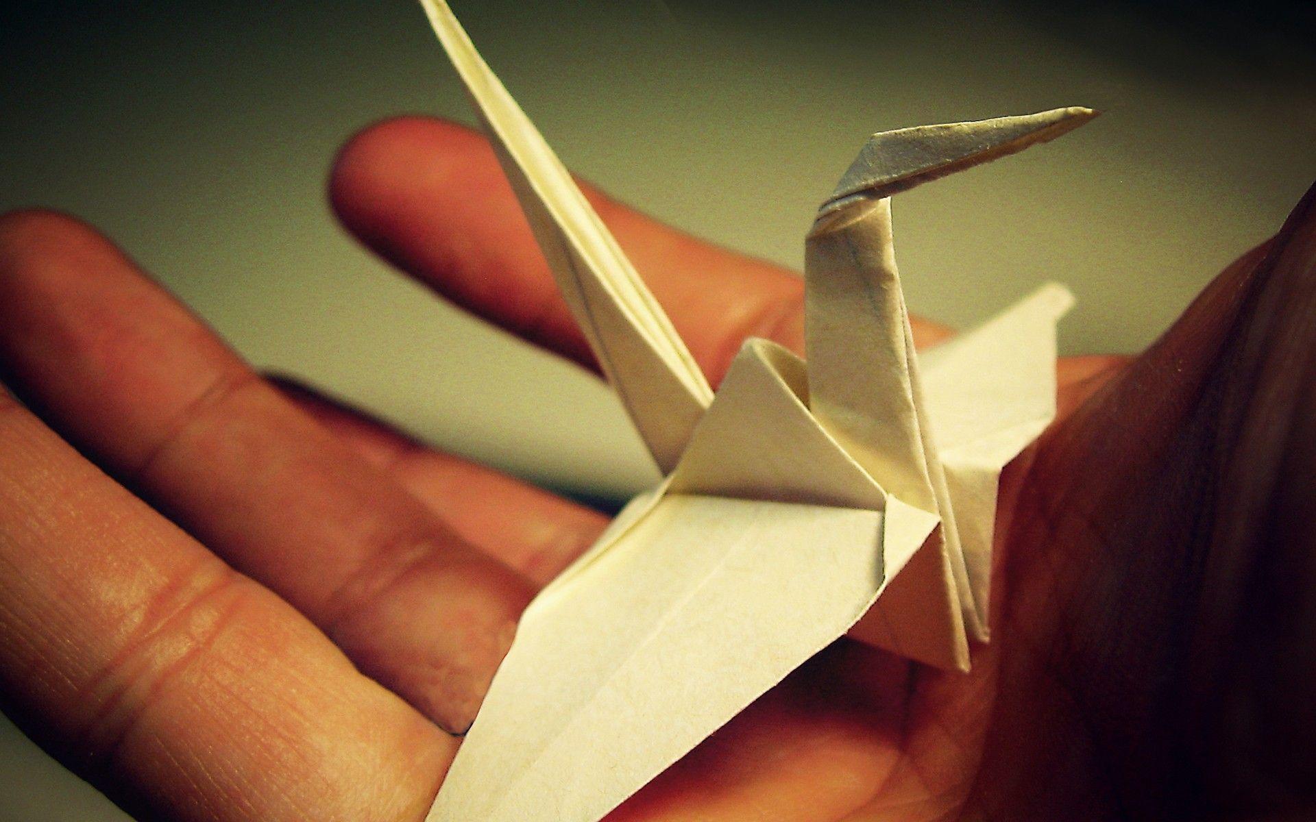 Origami Crane wallpaper. Origami Crane