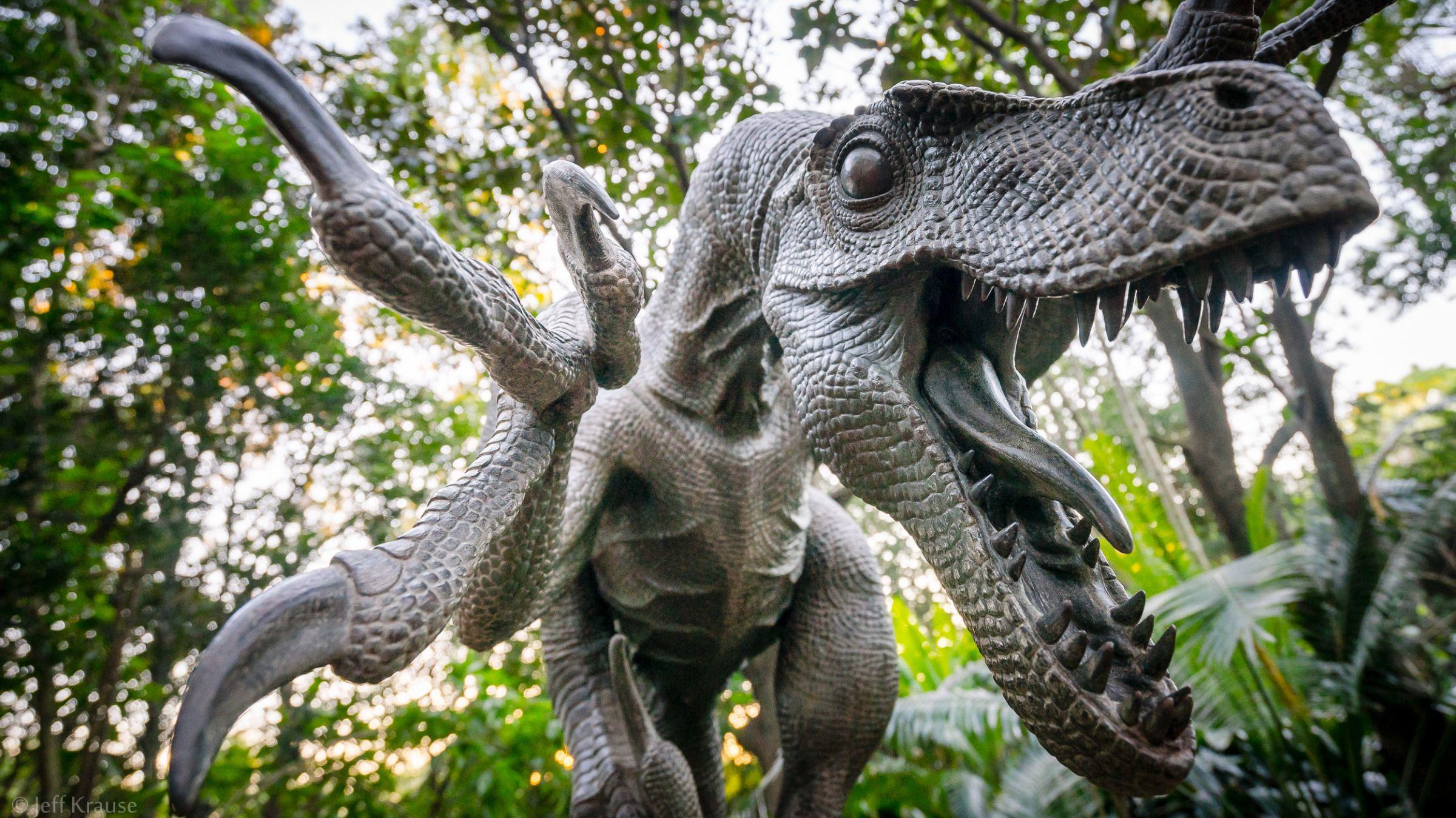 Velociraptor Attack in Dinoland, Animal Kingdom, Disney World