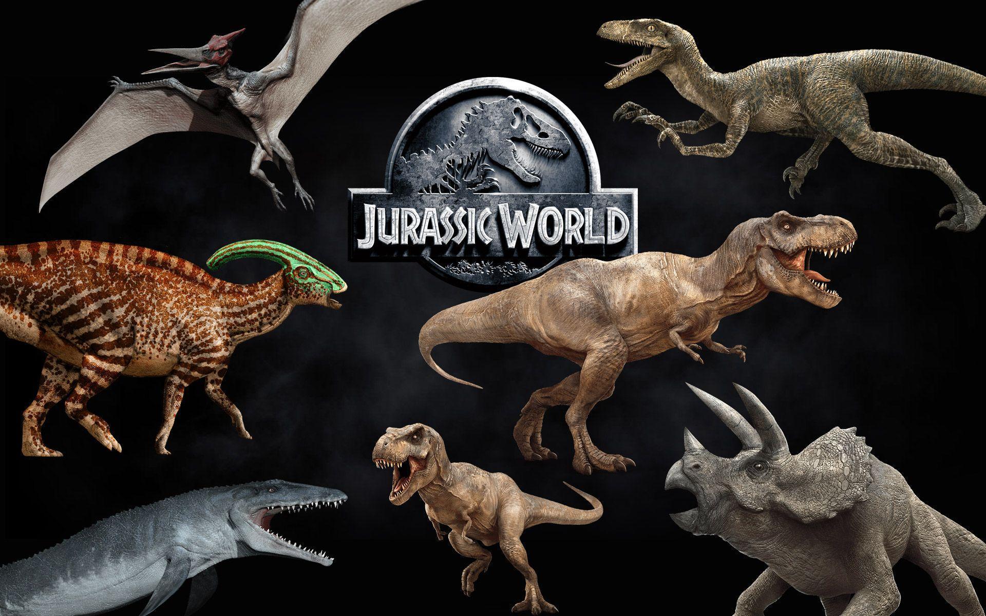 World 2015 Dinosaurs Desktop & iPhone 6 Wallpaper HD
