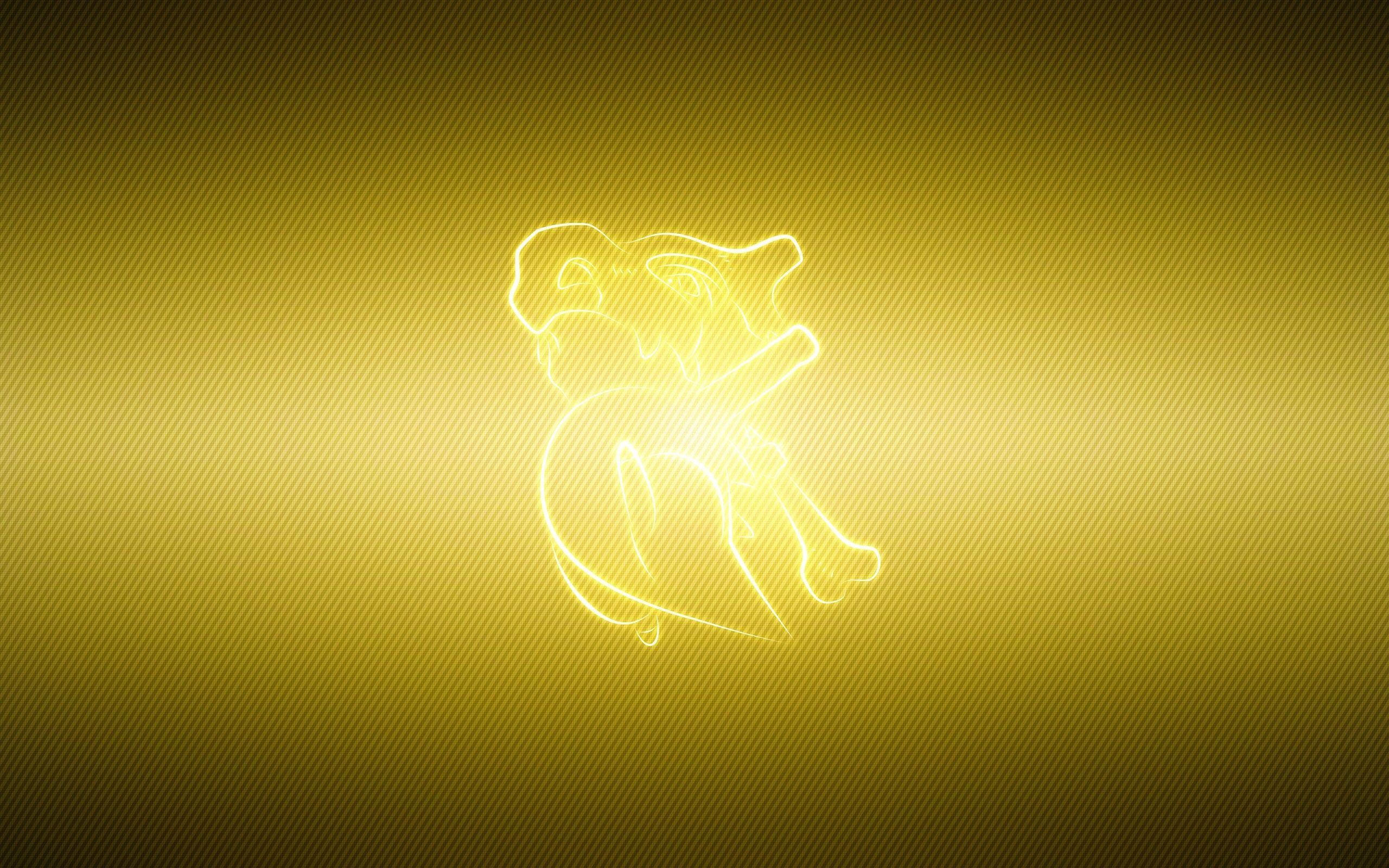 Download Wallpaper 2560x1600 Pokemon, Background, Cubone 2560x1600