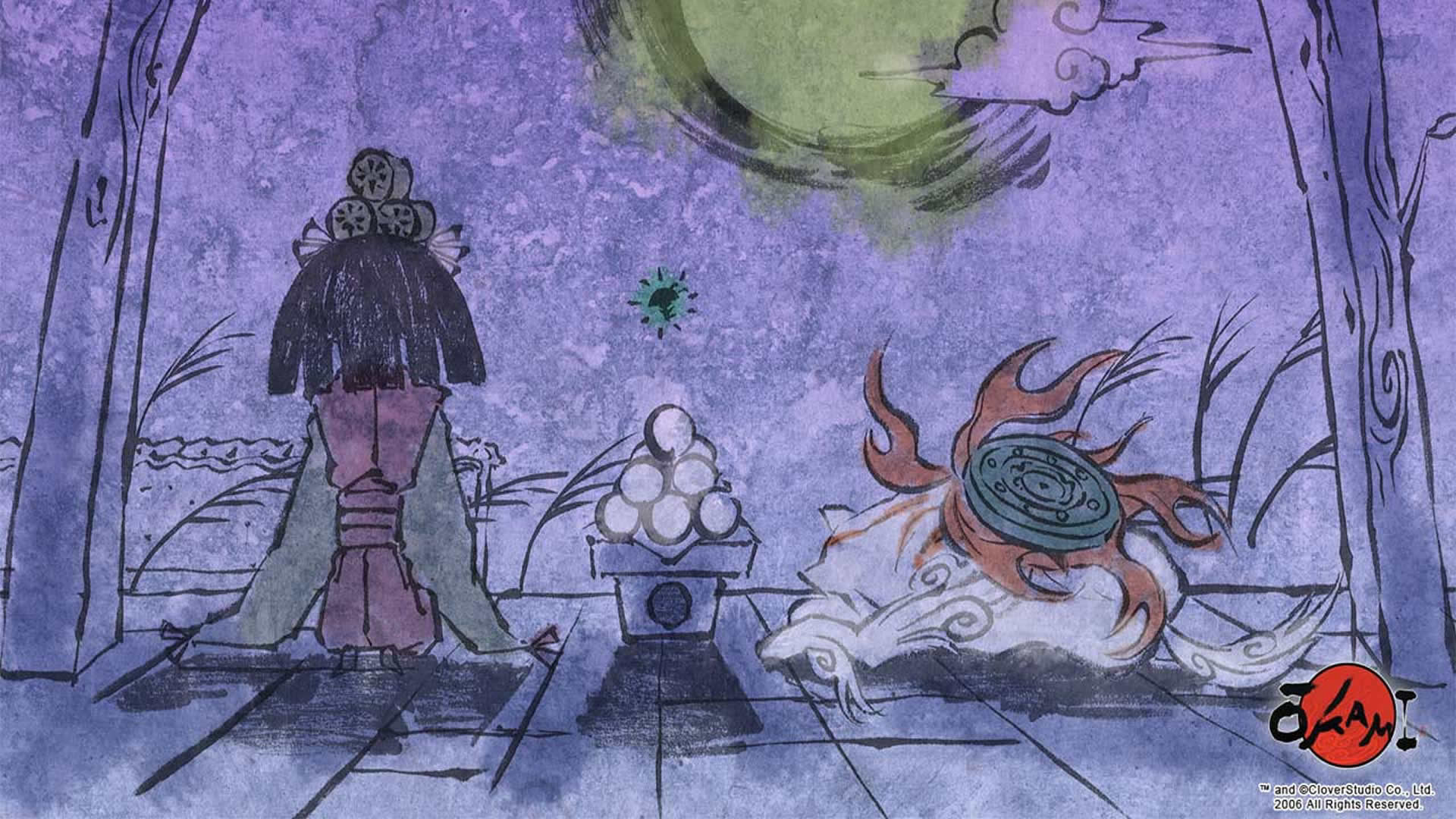 Ōkami Computer Wallpaper, Desktop Backgroundx1080