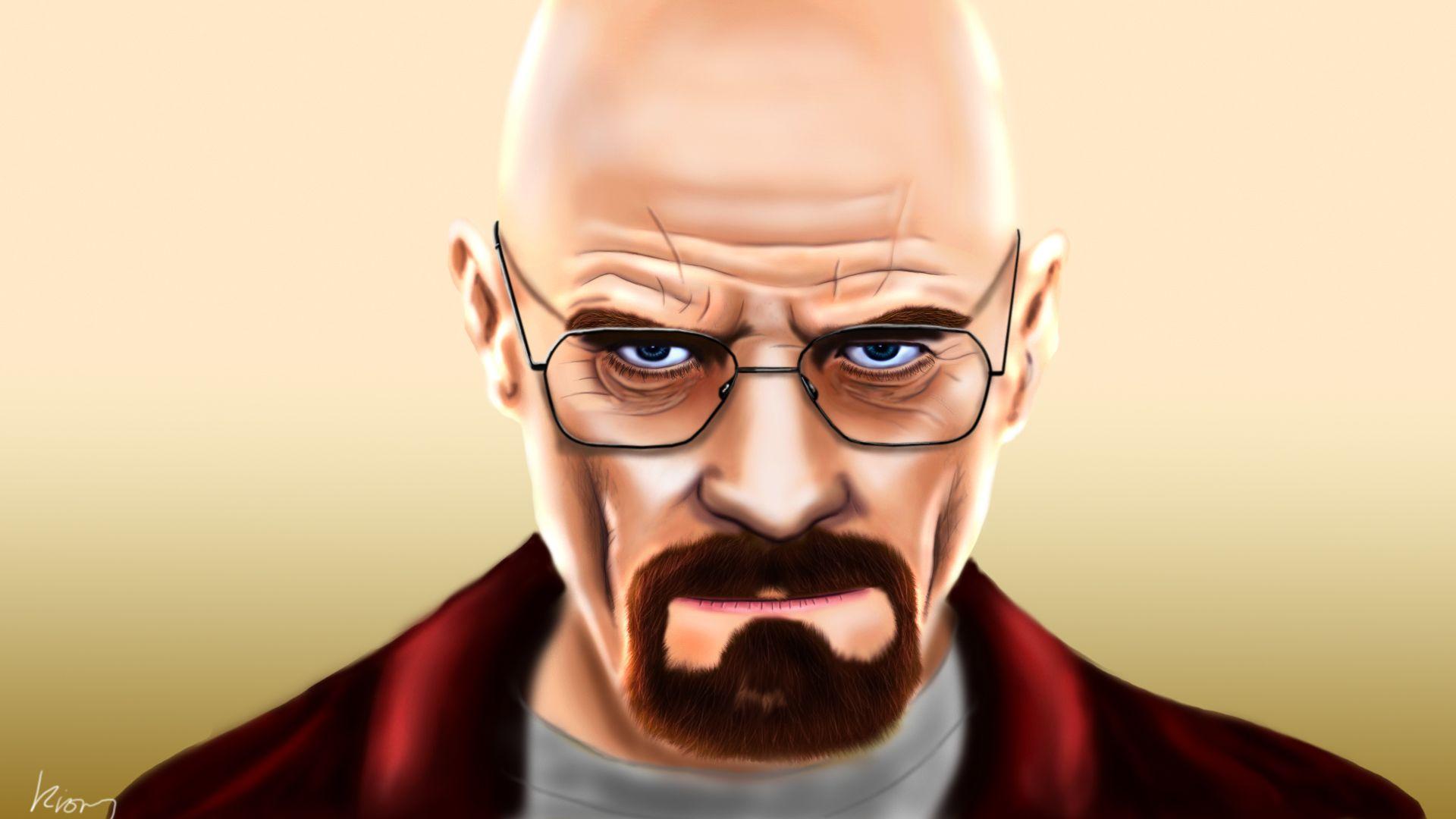 Walter White Airbrush Wallpaper by HD Wallpaper Daily
