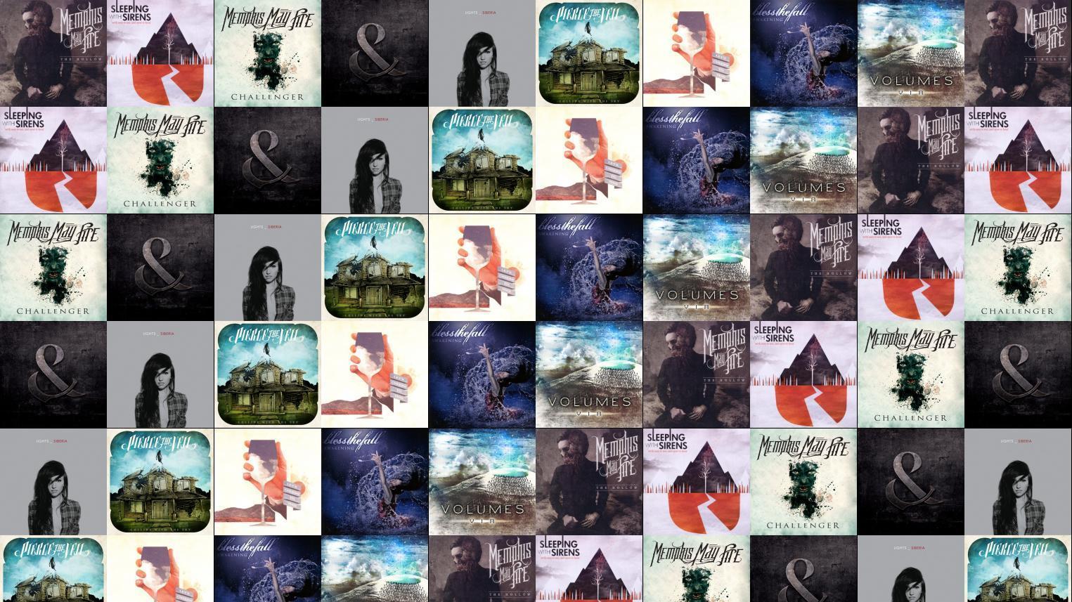 Memphis May Fire Hollow Sleeping With Sirens With Wallpaper