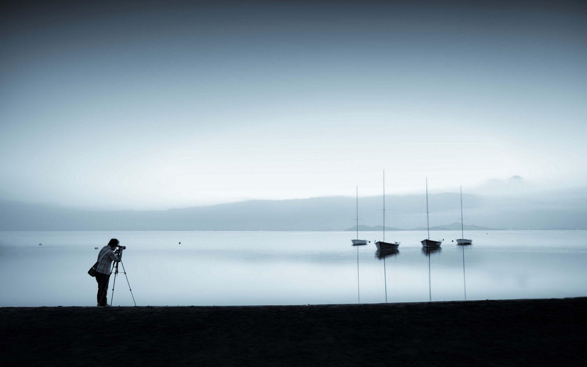 Tech camera photographer photography lakes reflections boats mood