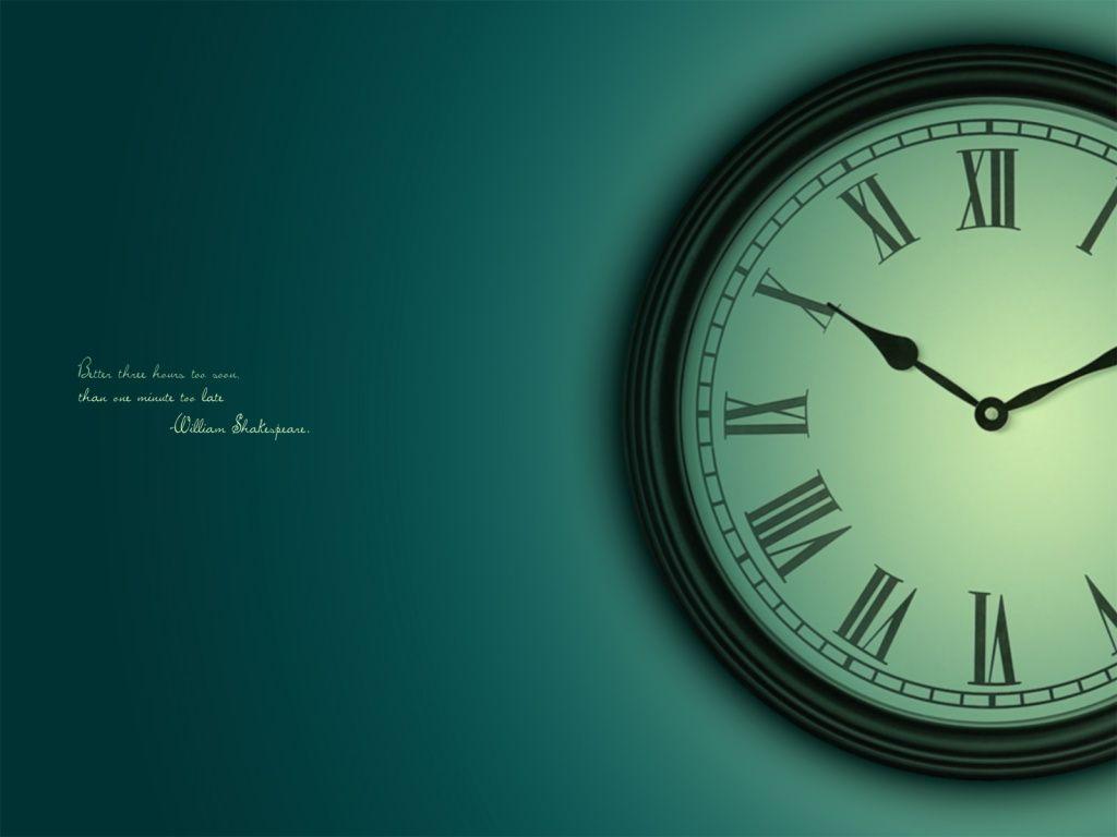 Wallpaper with Clocks