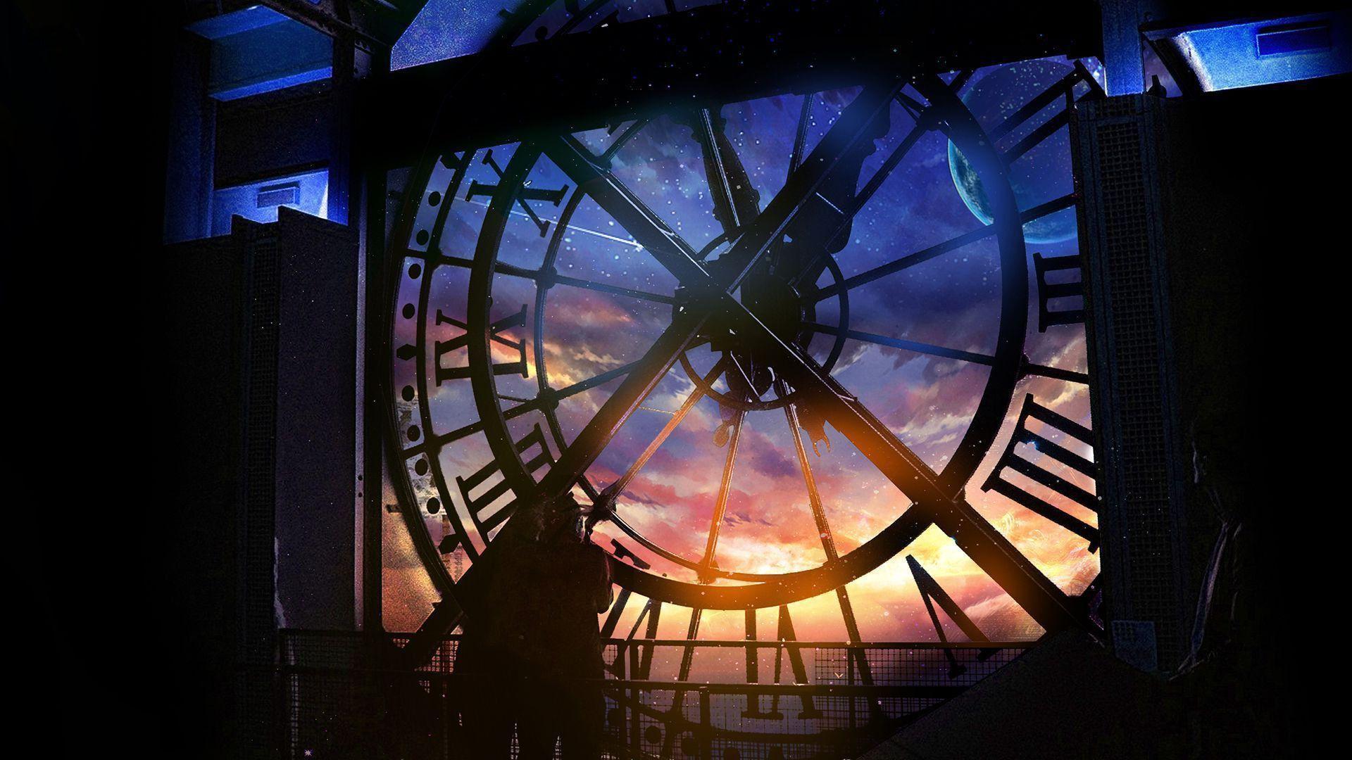 artwork, Fantasy Art, Concept Art, Clocks, Tower Wallpaper HD