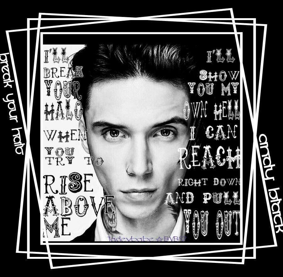 Andy Black. 'Drown Me Out' lyrics. Do not own image. Andy