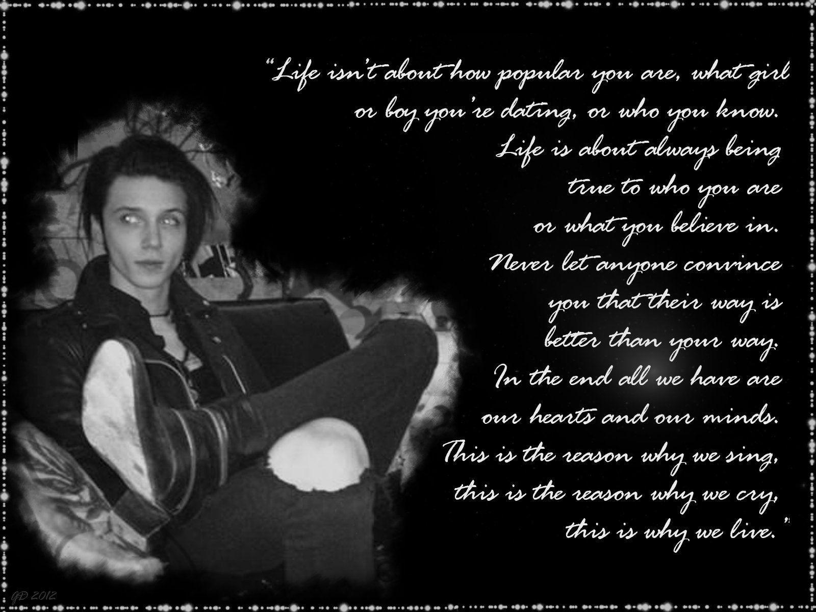 best image about Andy Biersack. Fallen angle, I