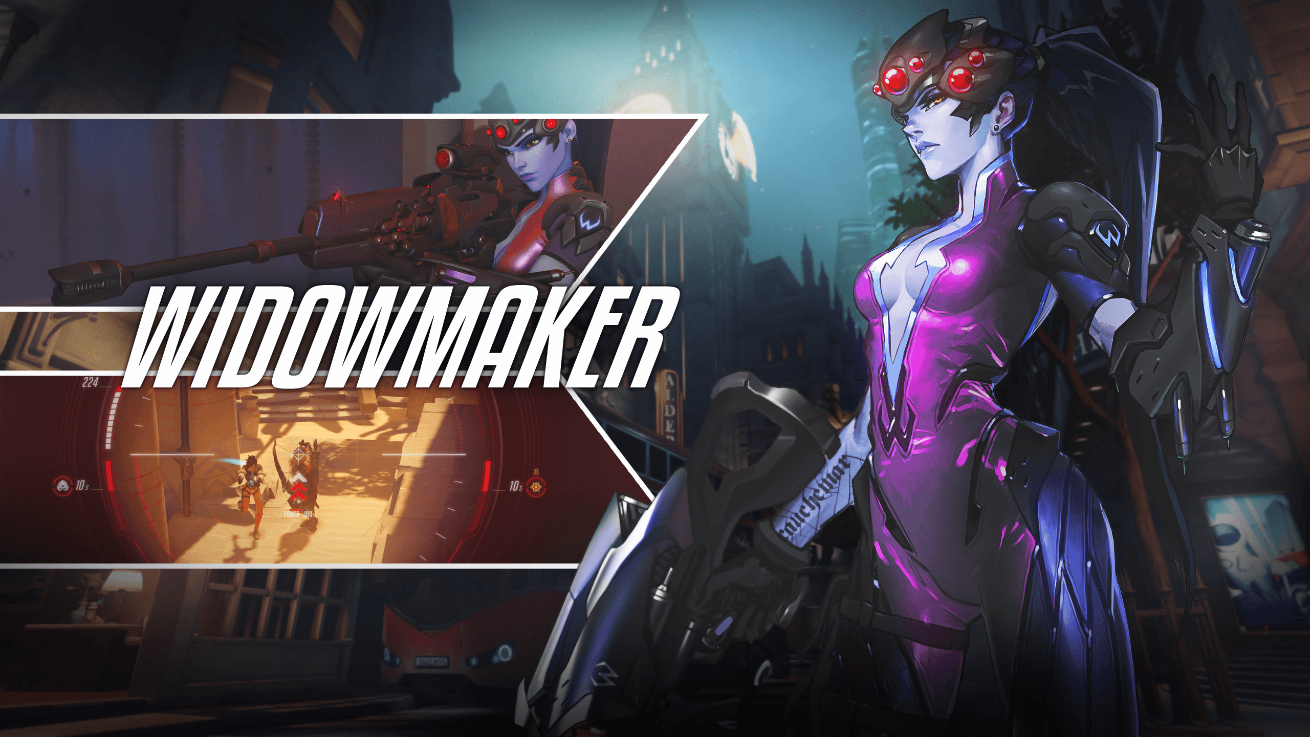 Widowmaker (Overwatch) HD Wallpaper