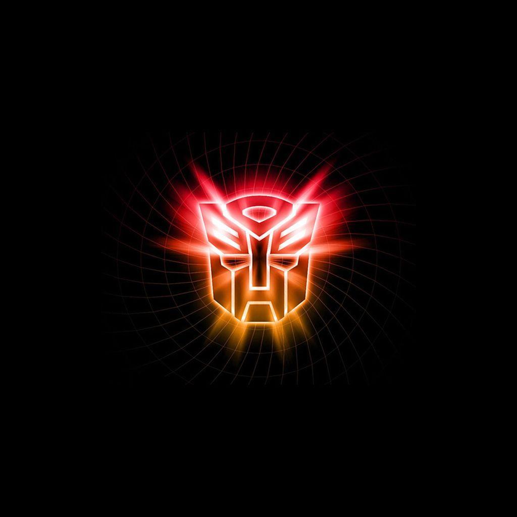 Autobots, Decepticons and Transformers Logos iPad Wallpaper