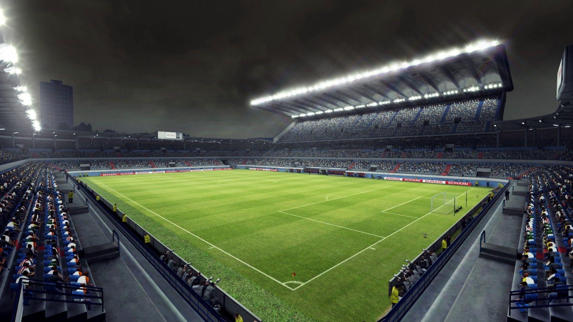 HD Soccer Stadium Wallpaper
