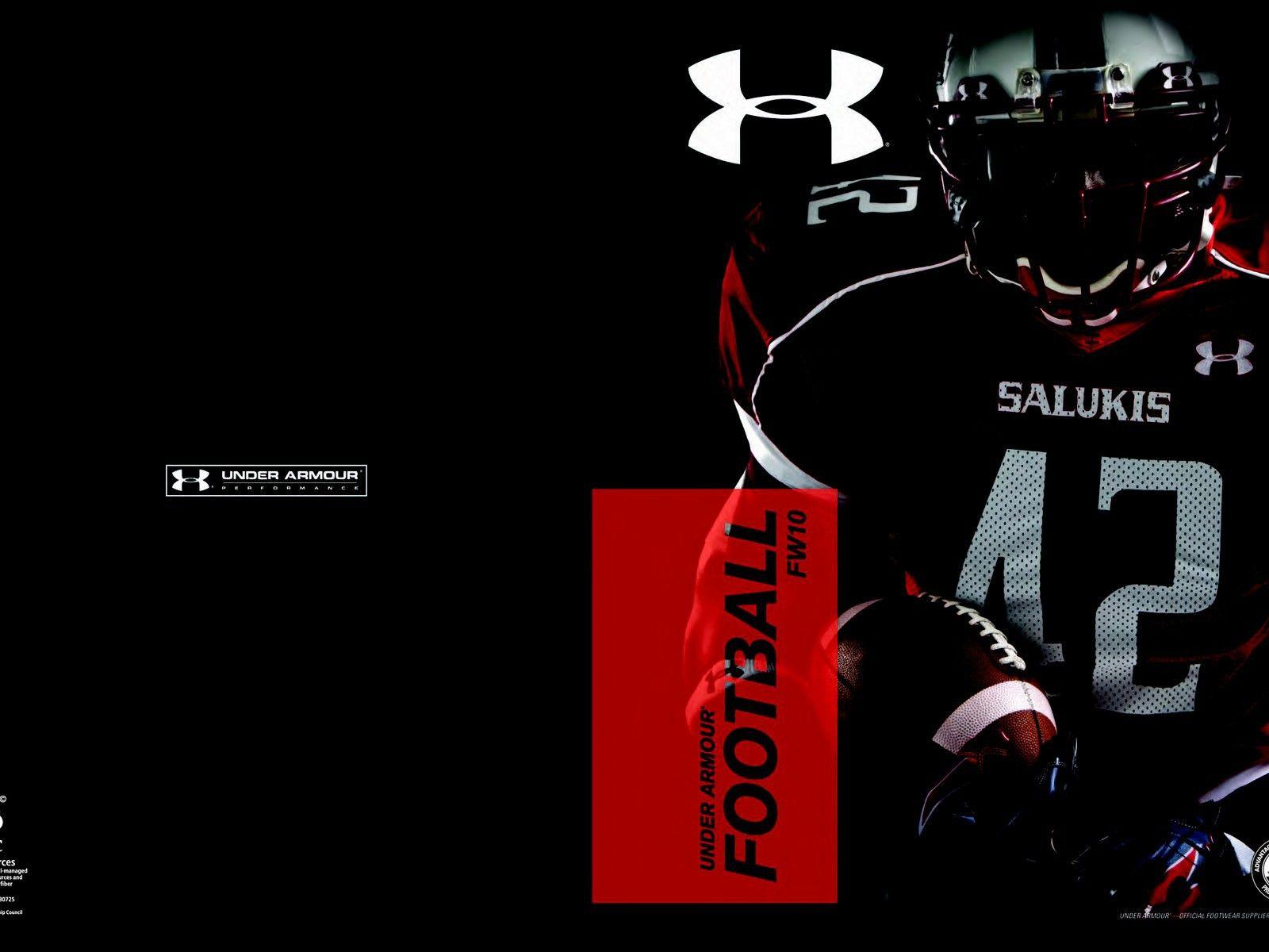 American football player in Under Armour wallpaper and image