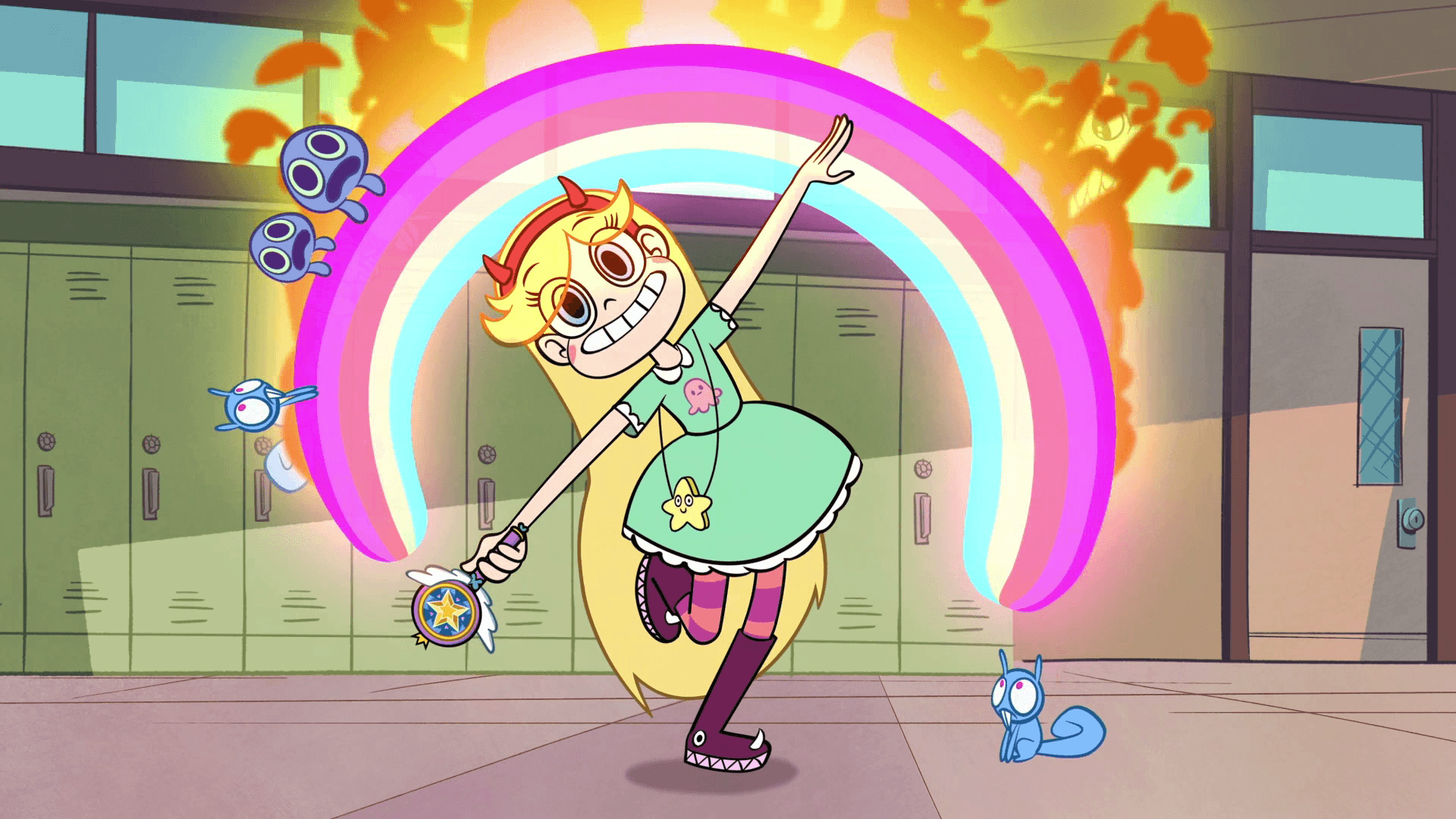 Star Vs. The Forces Google Meet Background