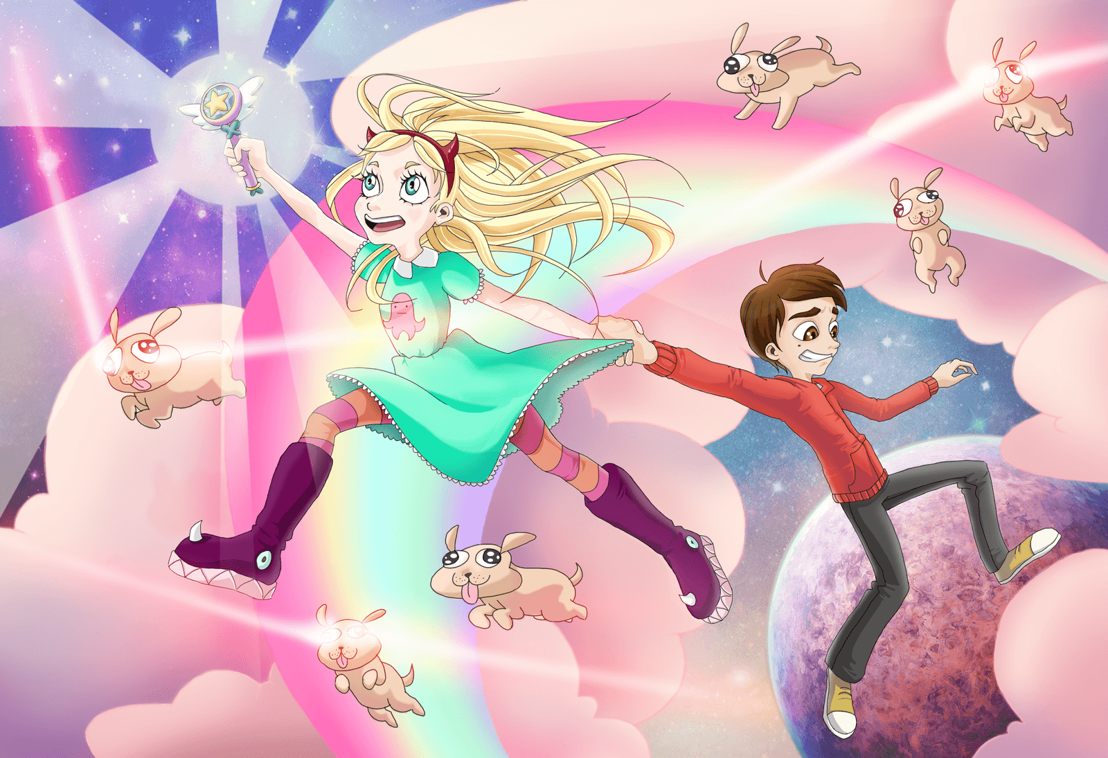 Star vs the forces of evil by lostatsea101
