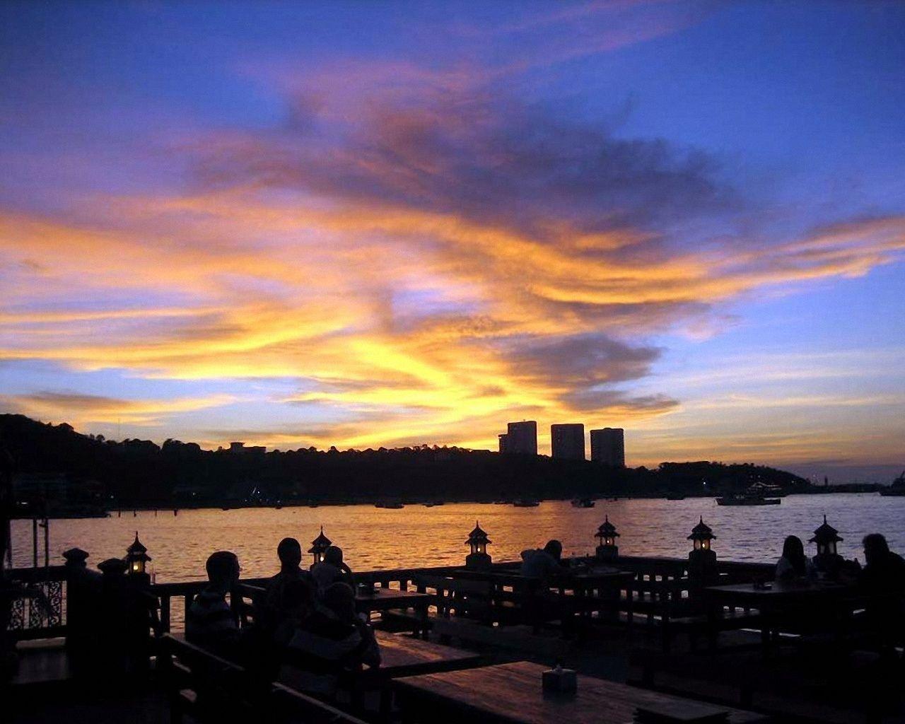 Pattaya Sunset 1280x1024 Wallpaper, Pattaya 1280x1024 Wallpaper