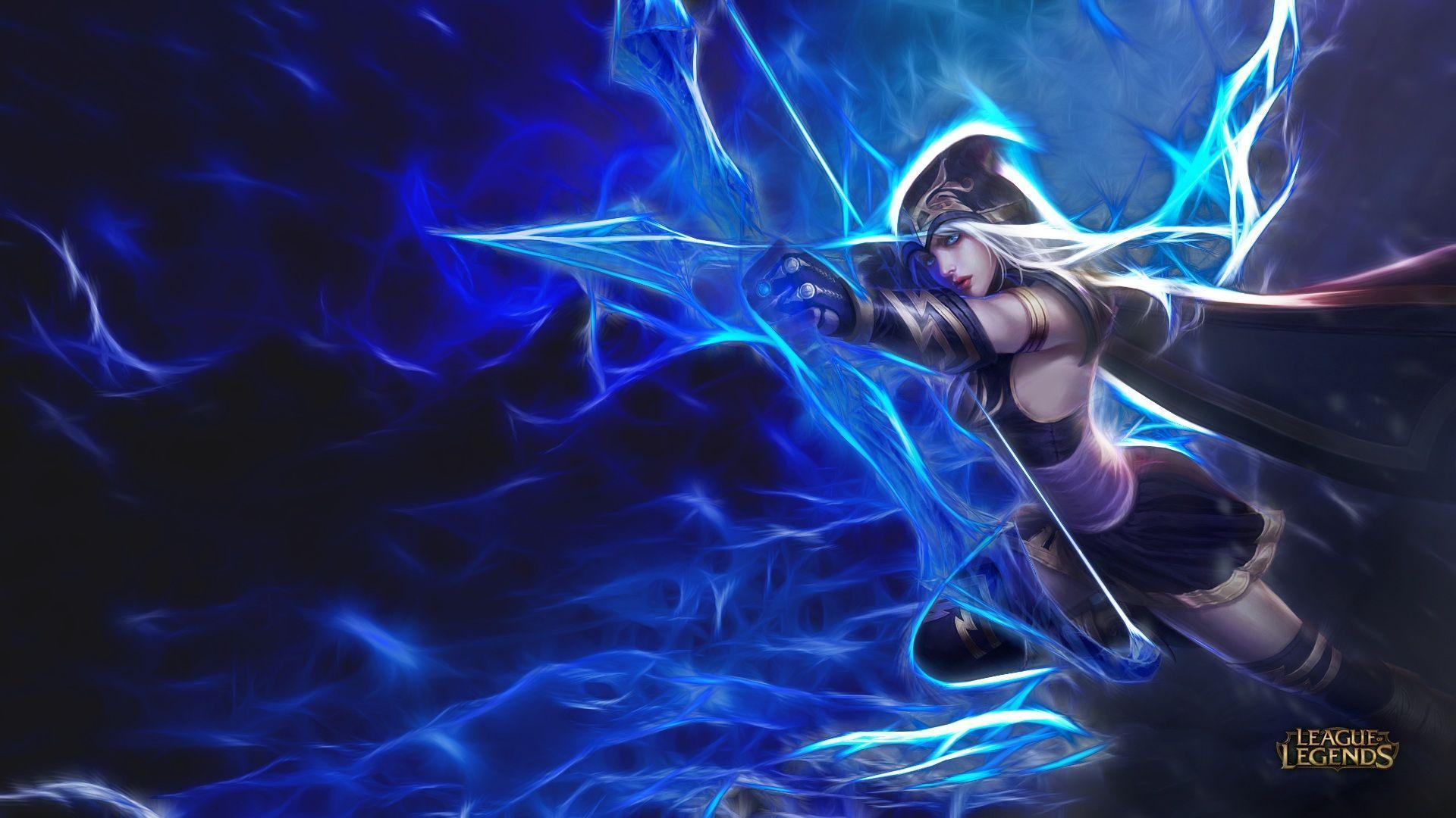 Ashe League Of Legends Archer Artistic HD Wallpaper For Mobile