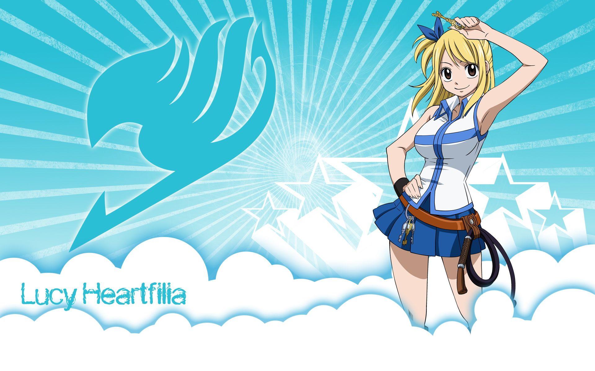 Wallpaper anime, art, Fairy Tail, Tale of fairy tail, Lucy