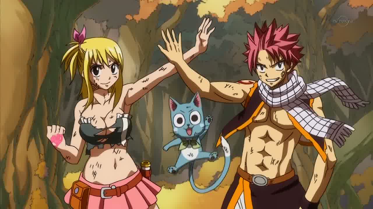 7348 lucy y natsu, lucy and natsu HD phone wallpaper