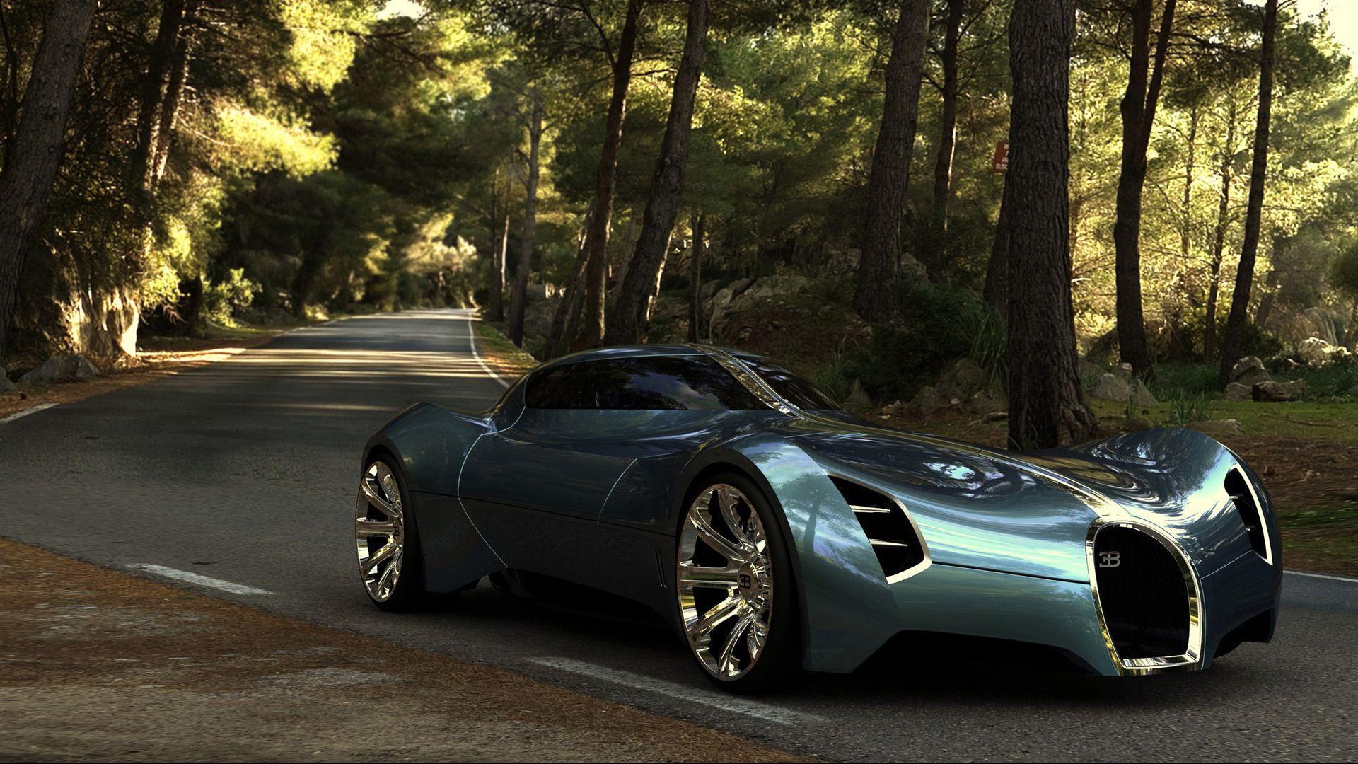 bugatti concept cars Bugatti Aerolithe Concept Wallpaper