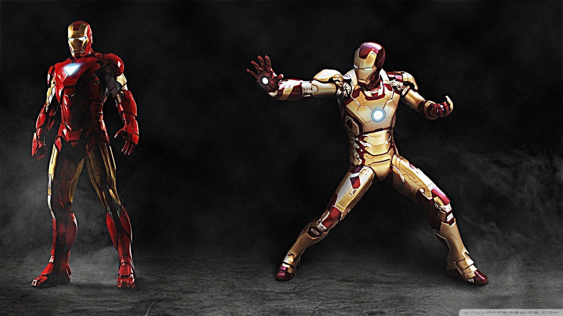 Iron Man Suits ❤ 4K HD Desktop Wallpaper for 4K Ultra HD TV • Wide