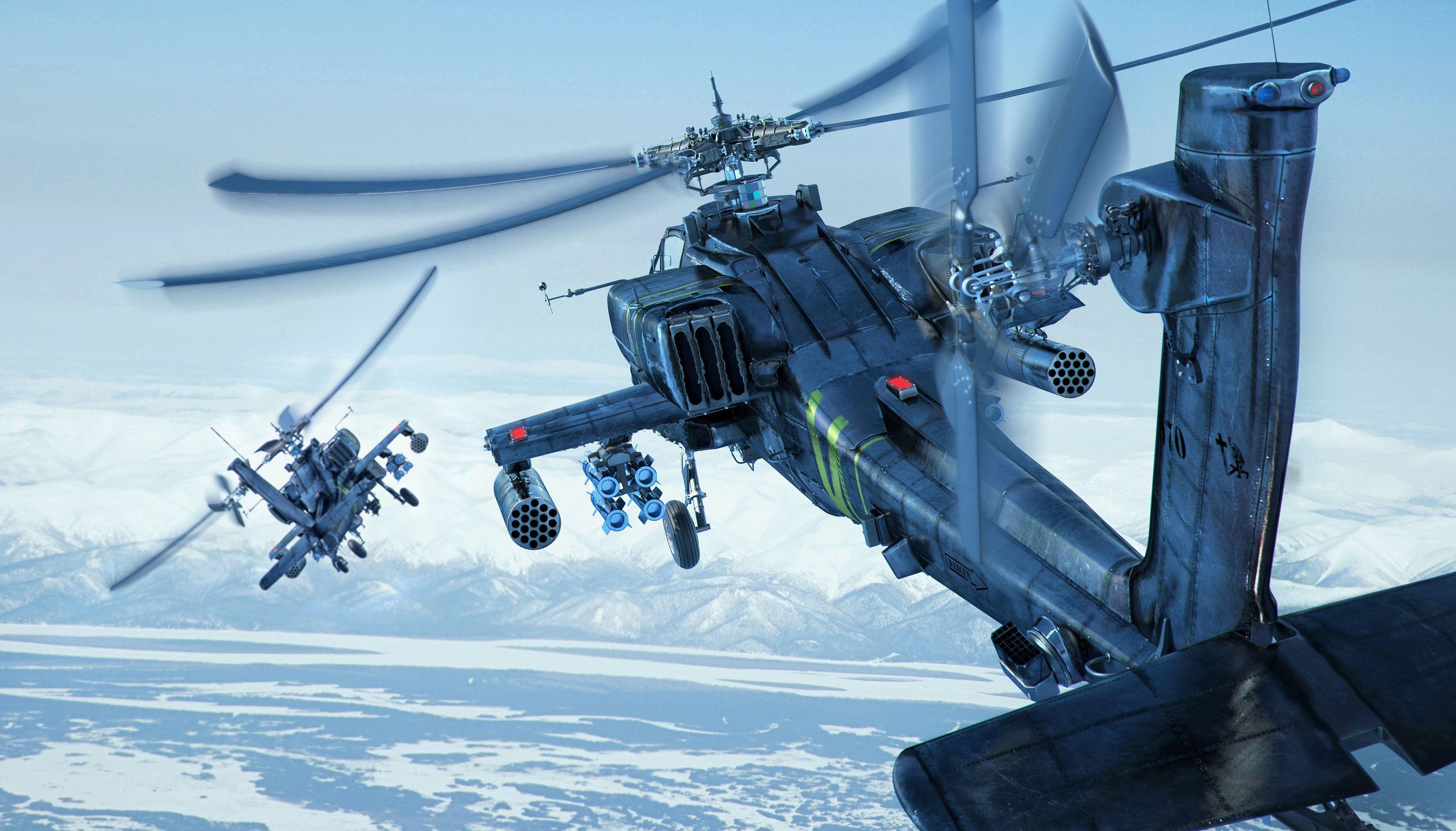 Apache Helicopter Wallpapers Desktop