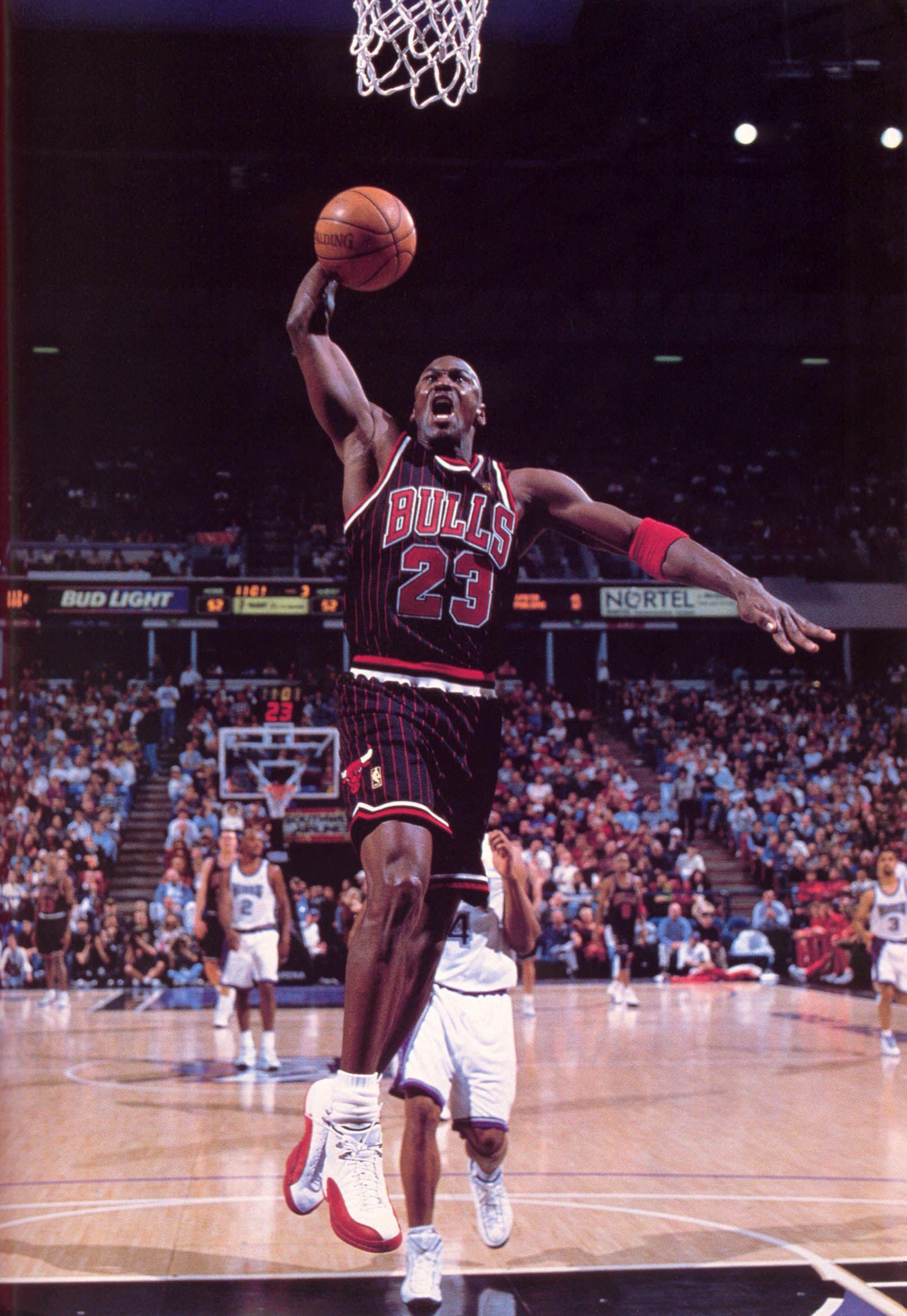 Black and Red Stripes Chicago Bulls MJ. Jordan