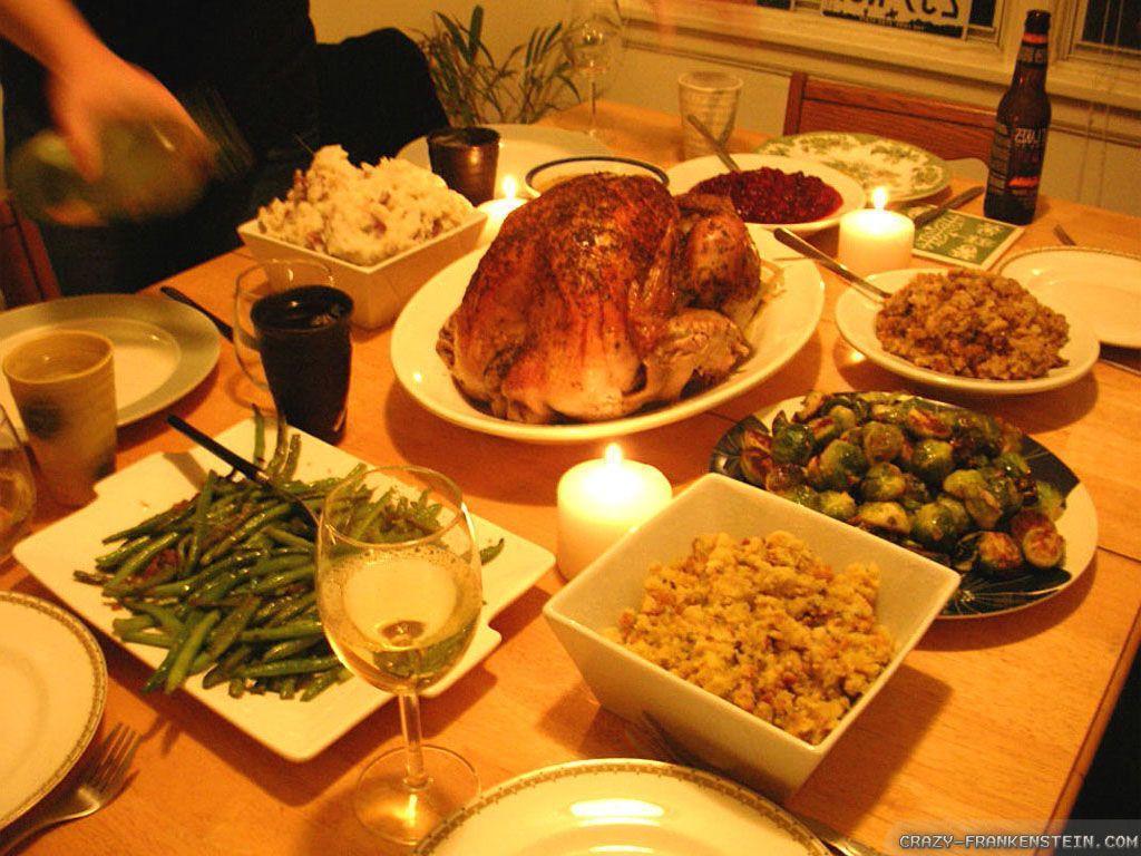 Thanksgiving Dinner Wallpaper