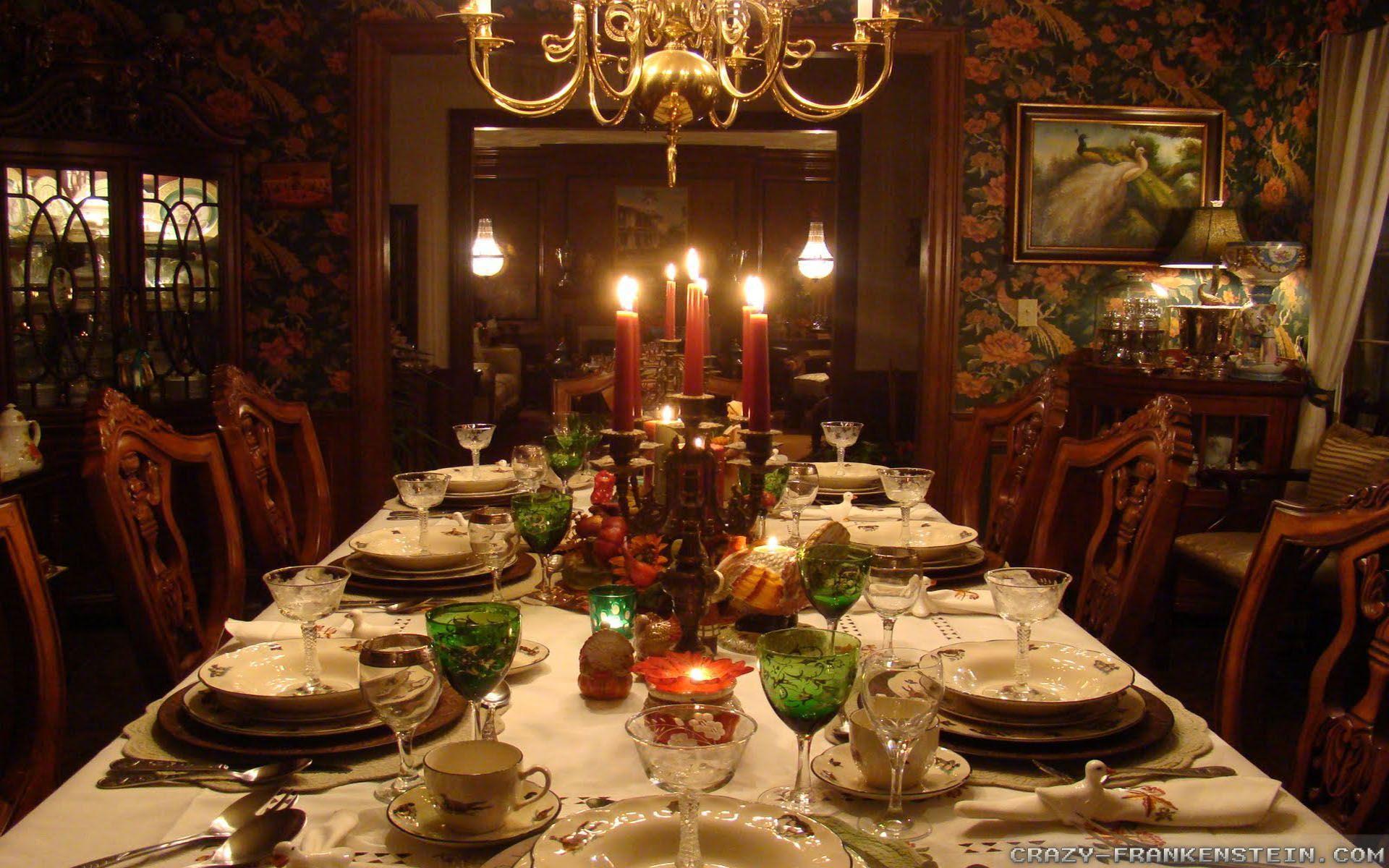 Thanksgiving Dinner Wallpaper