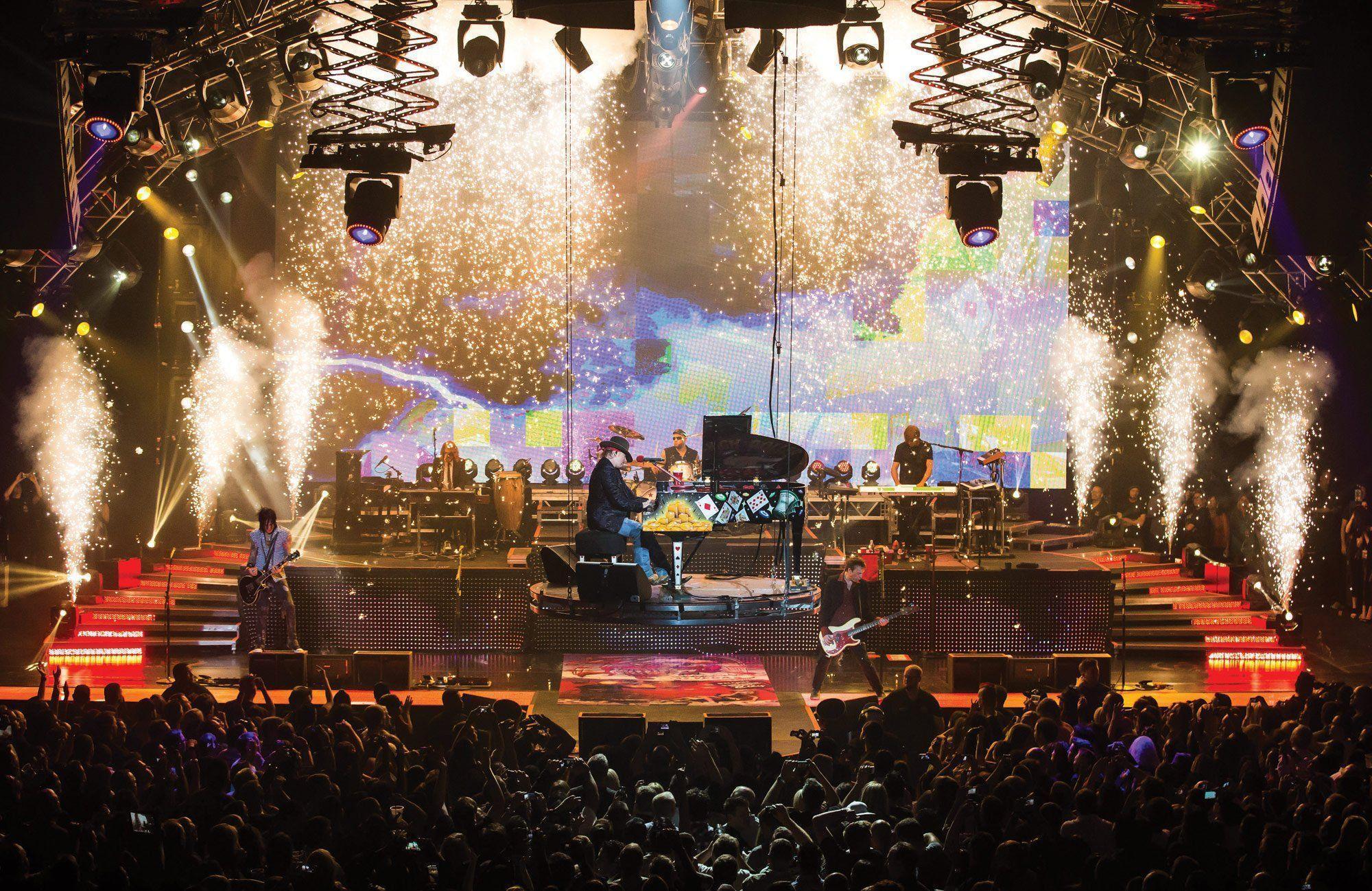 GUNS N ROSES heavy metal hair hard rock concert wallpaper