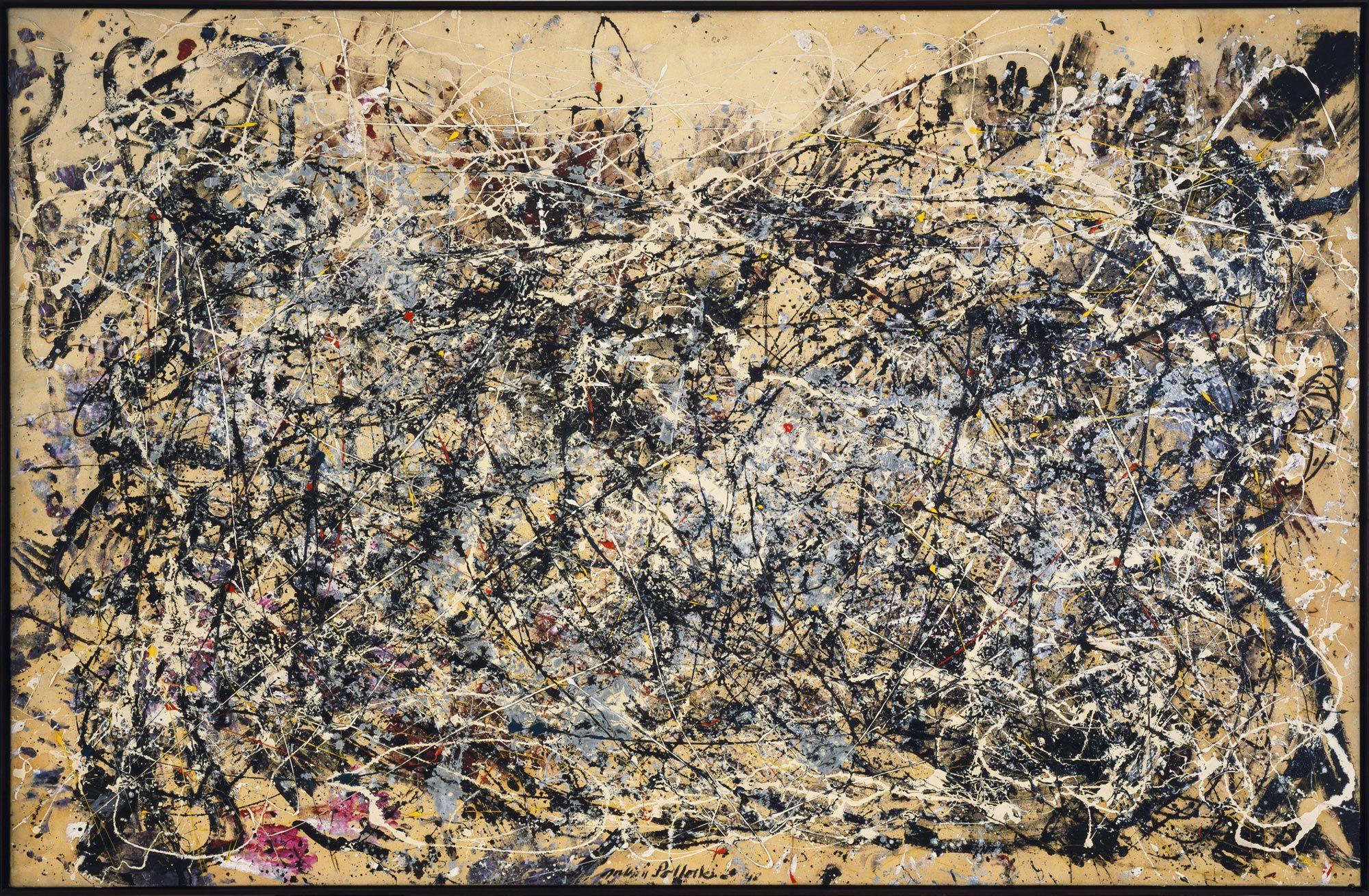 Awesome Jackson Pollock Wall Paper. Jackson Pollock Wallpaper