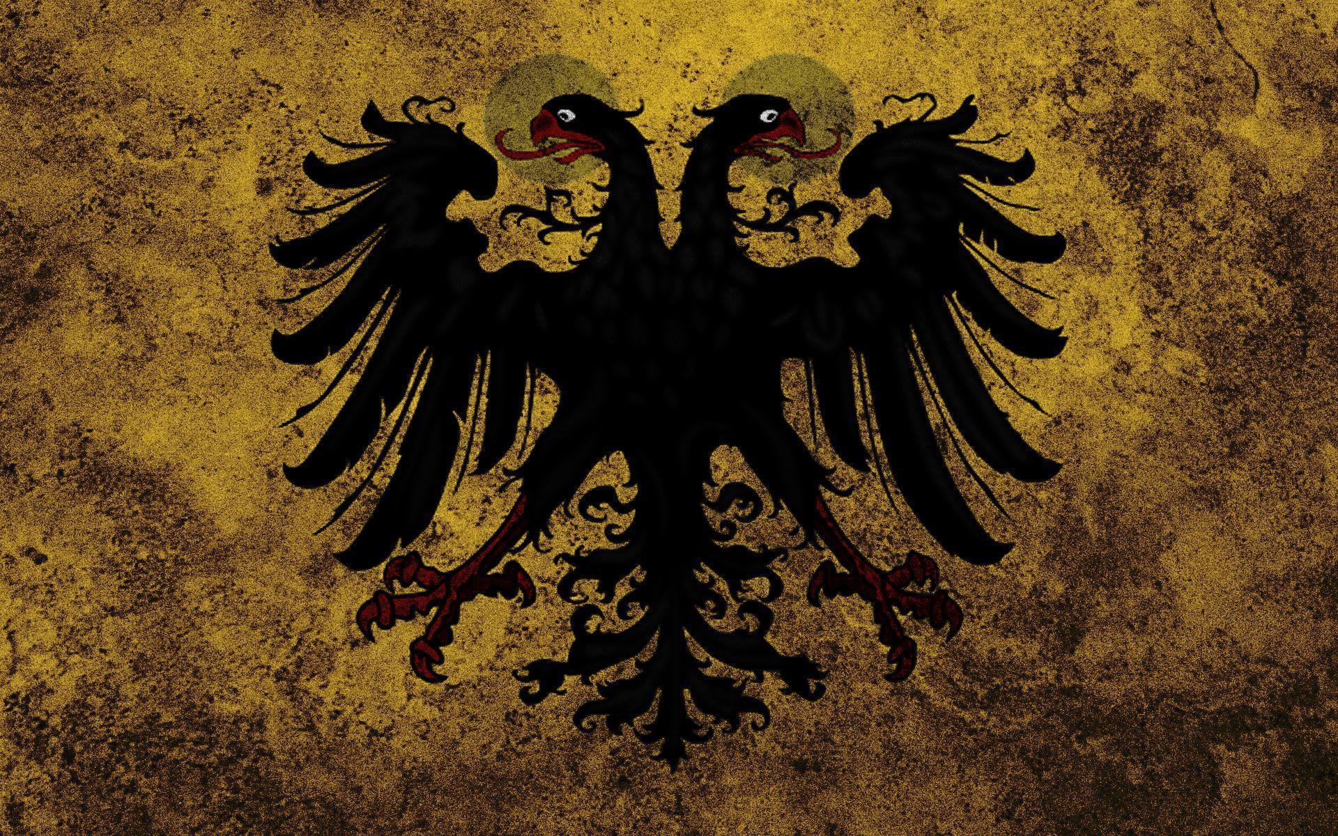 Holy Roman Empire Flag Eagle