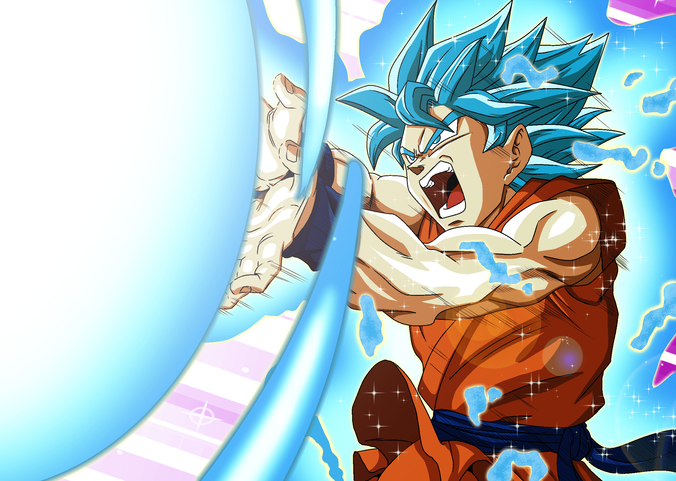 SSGSS Goku Full HD Wallpaper and Background Imagex1641