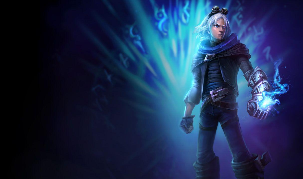 Frosted Ezreal Skin.